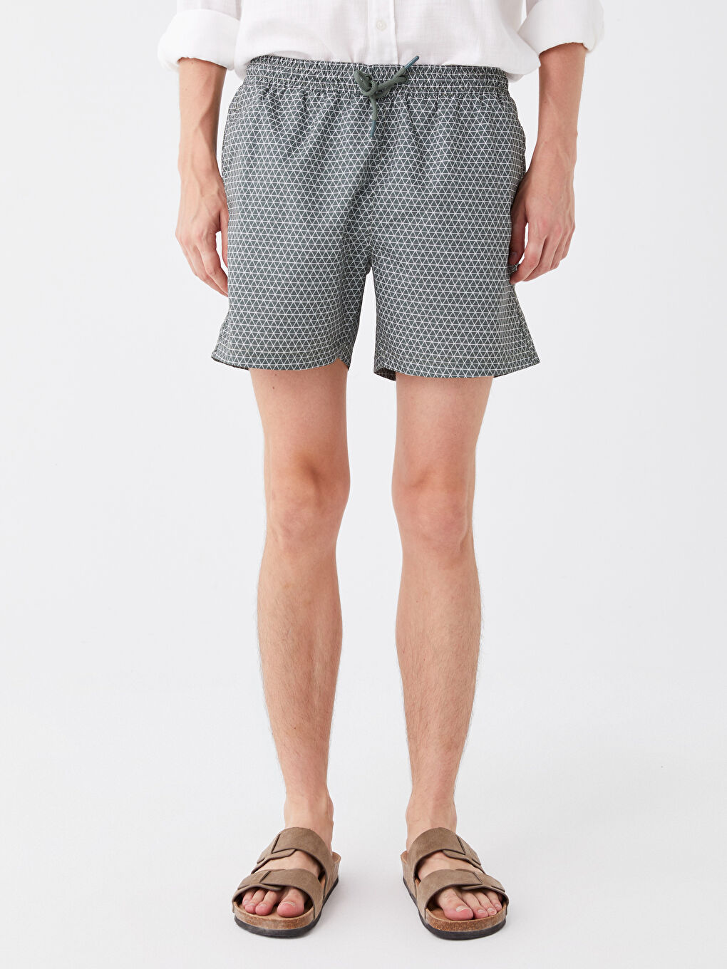 Short Pattern Men's Swimwear -S3L063Z8-LS6