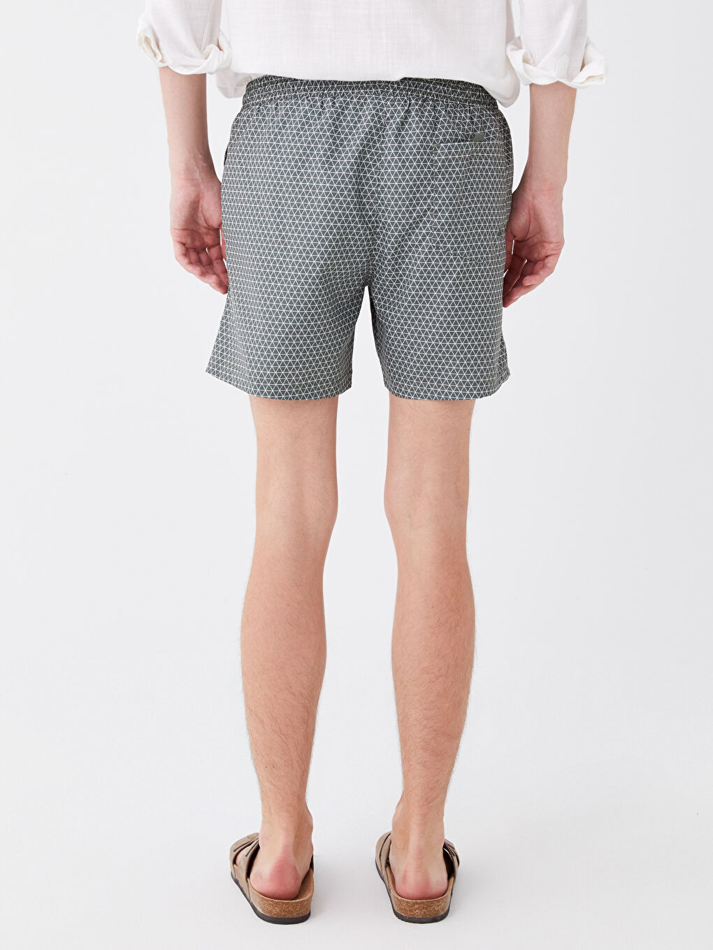 Short Pattern Men's Swimwear -S3L063Z8-LS6