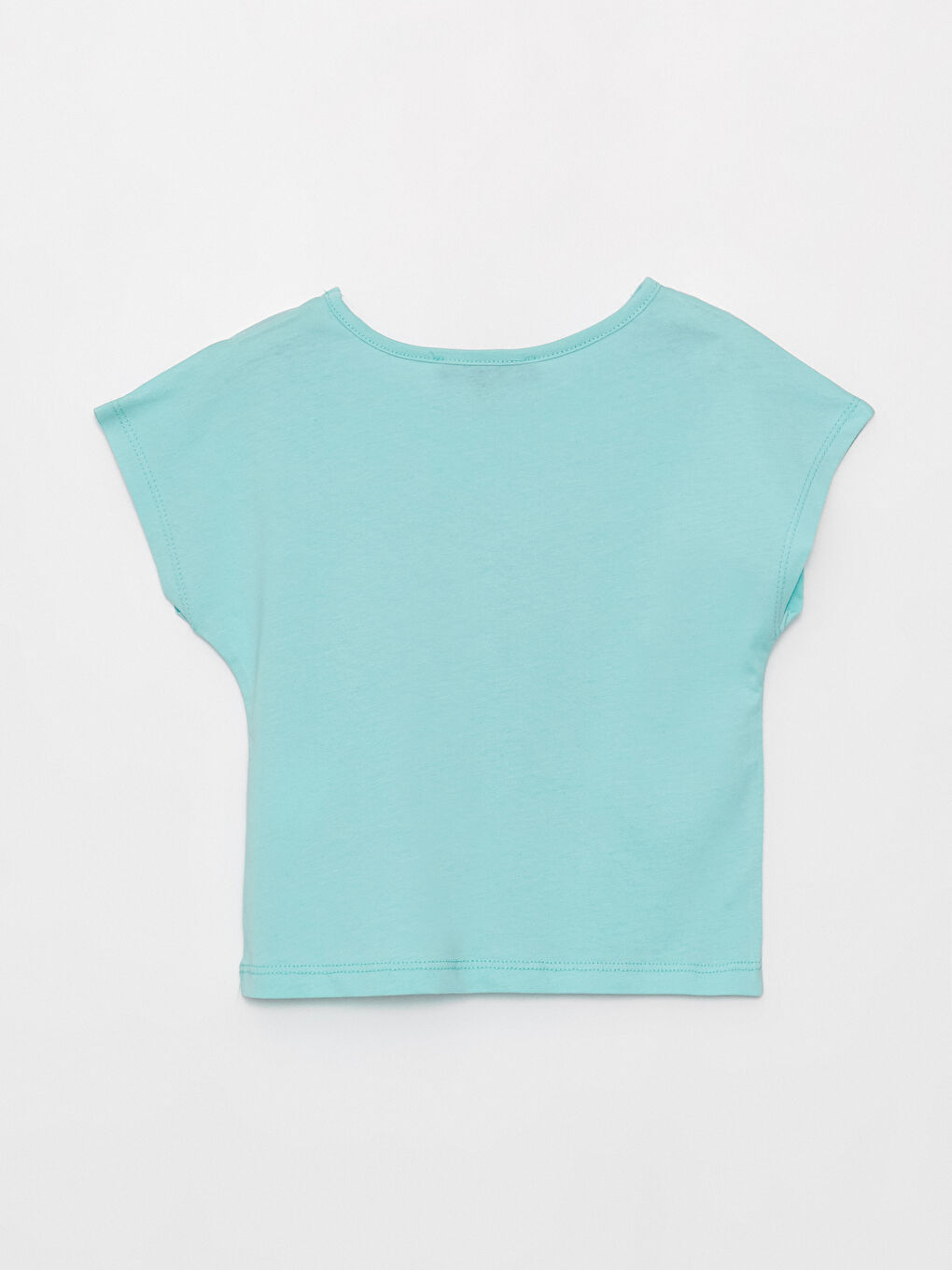 Yeşil Bisiklet Yaka Baskılı Kız Bebek Tişört ve Tayt 2'li Takım-2