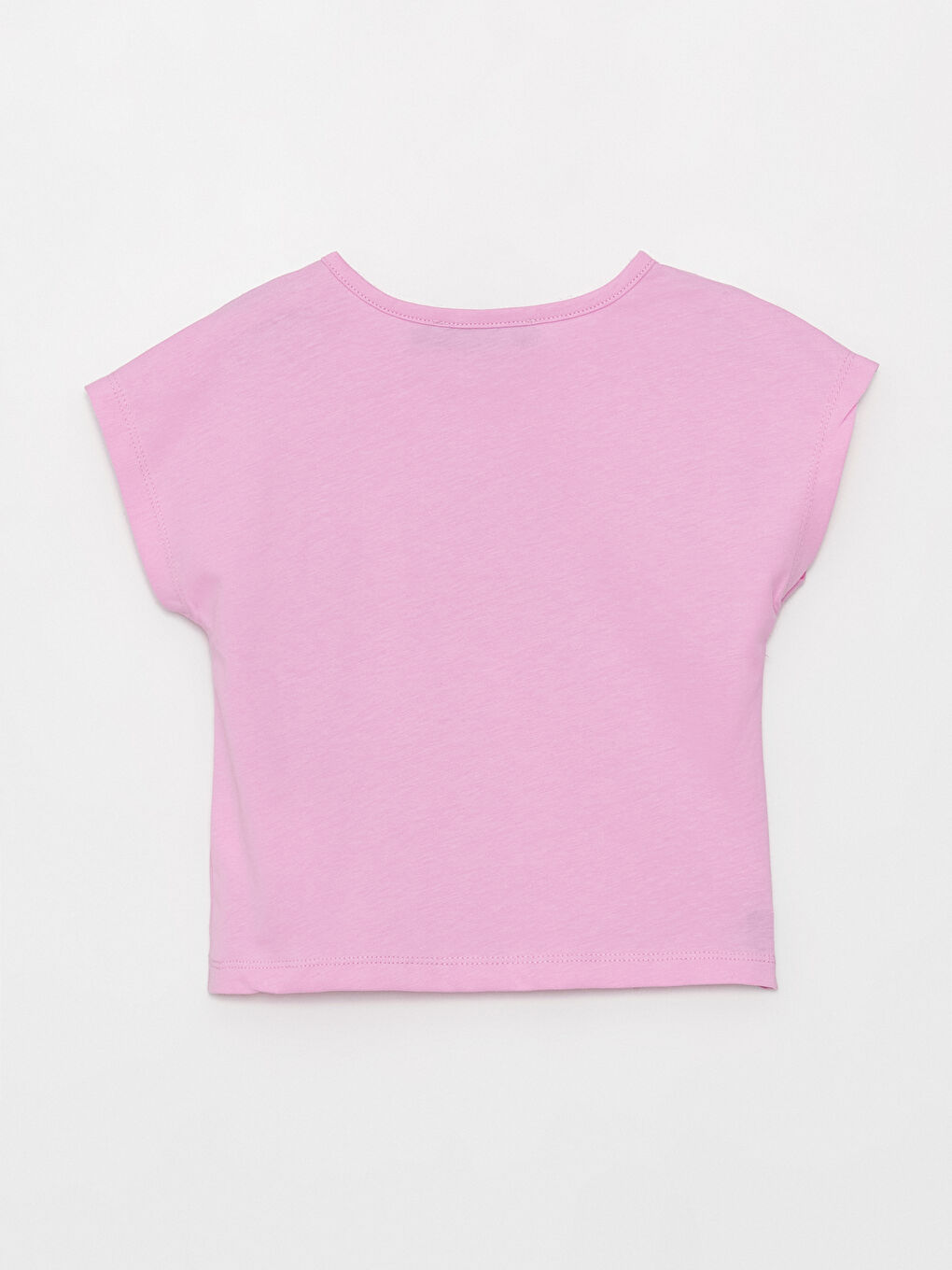 Pembe Bisiklet Yaka Baskılı Kız Bebek Tişört ve Tayt 2'li Takım-2