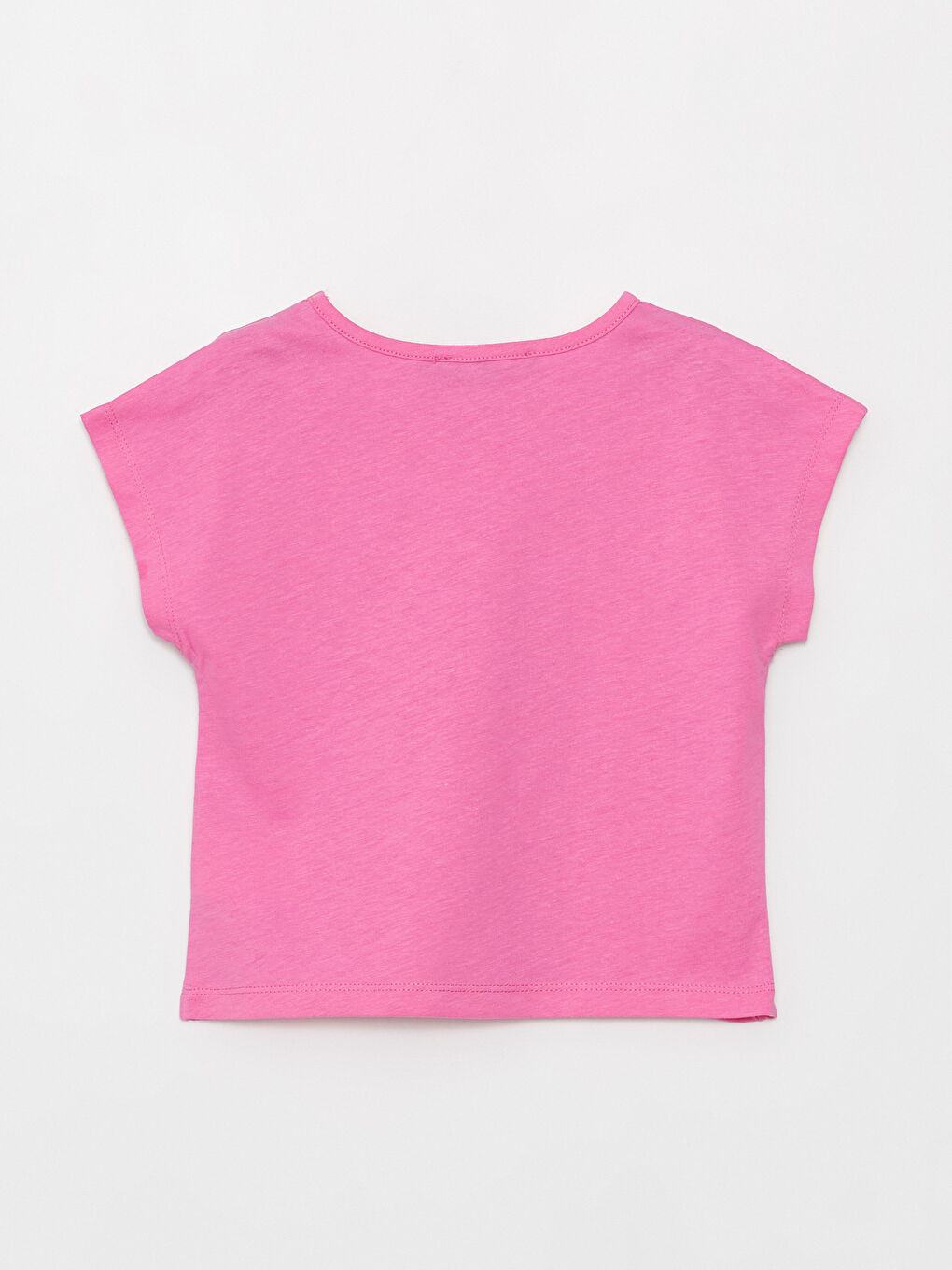 Pembe Bisiklet Yaka Baskılı Kız Bebek Tişört ve Tayt 2'li Takım-2