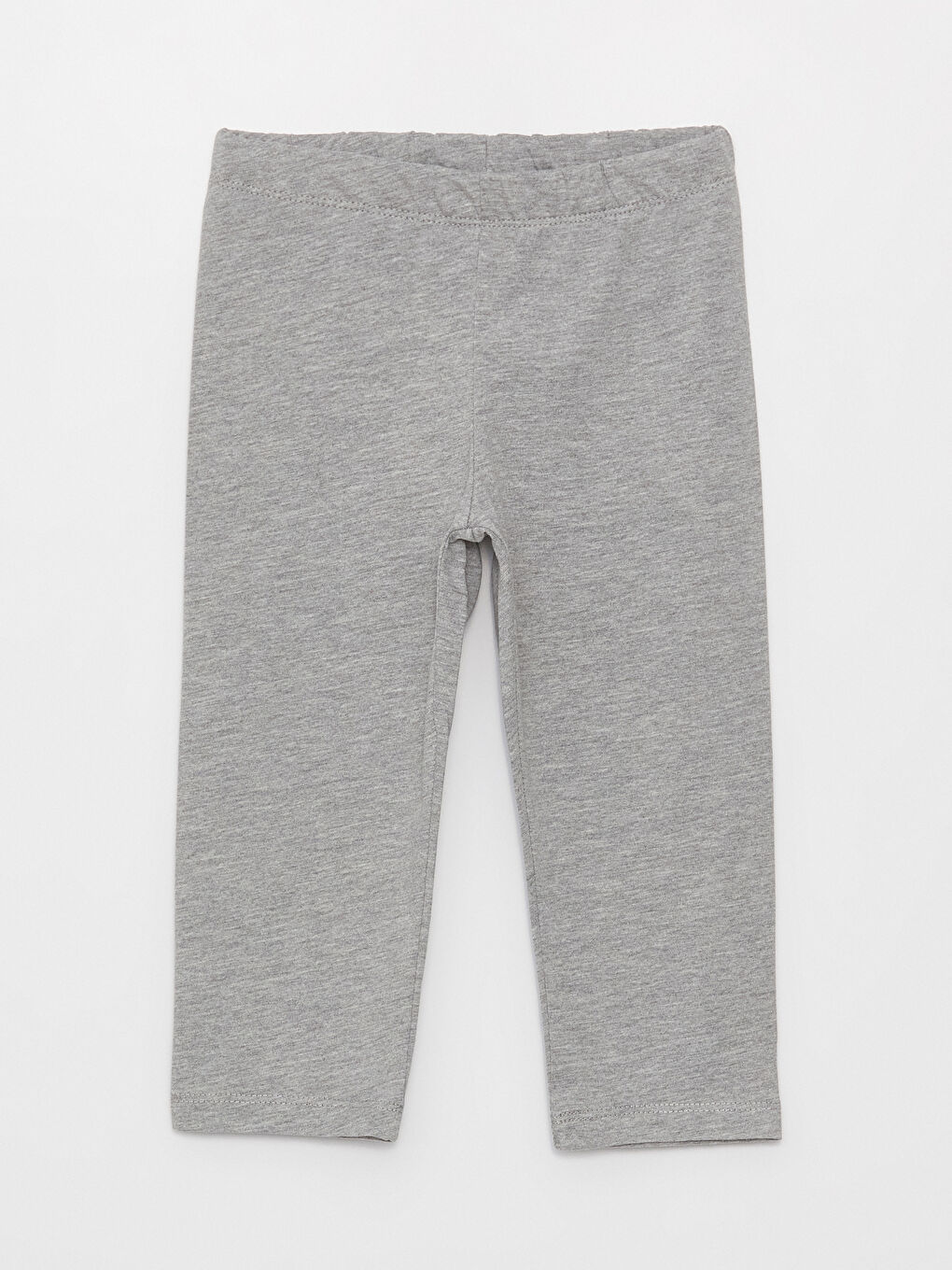 Gri Beli Lastikli Basic Erkek Bebek Eşofman Altı