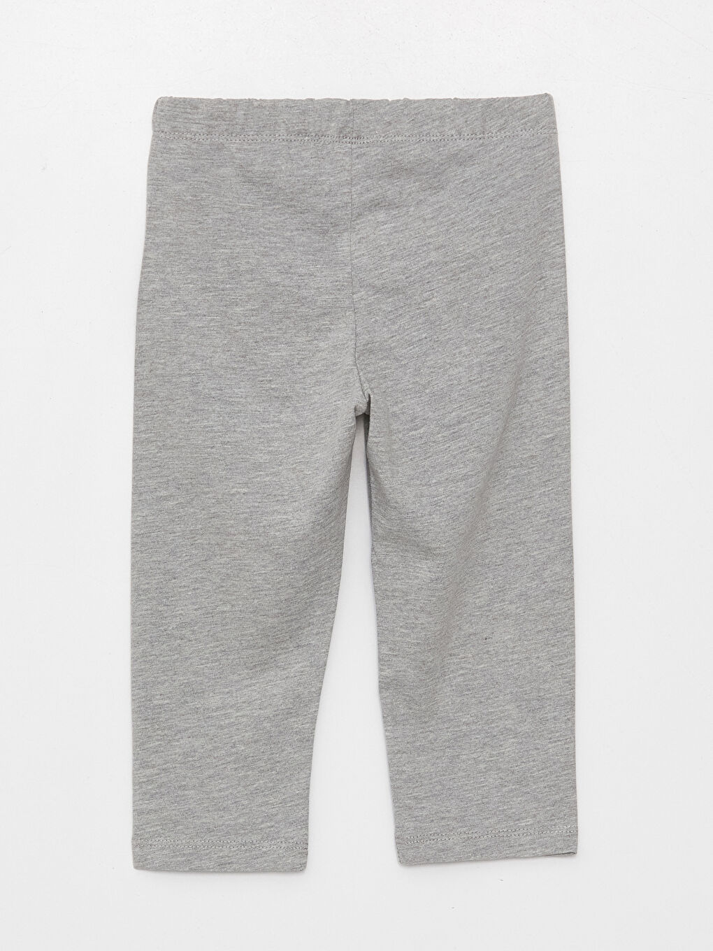 Gri Beli Lastikli Basic Erkek Bebek Eşofman Altı-1