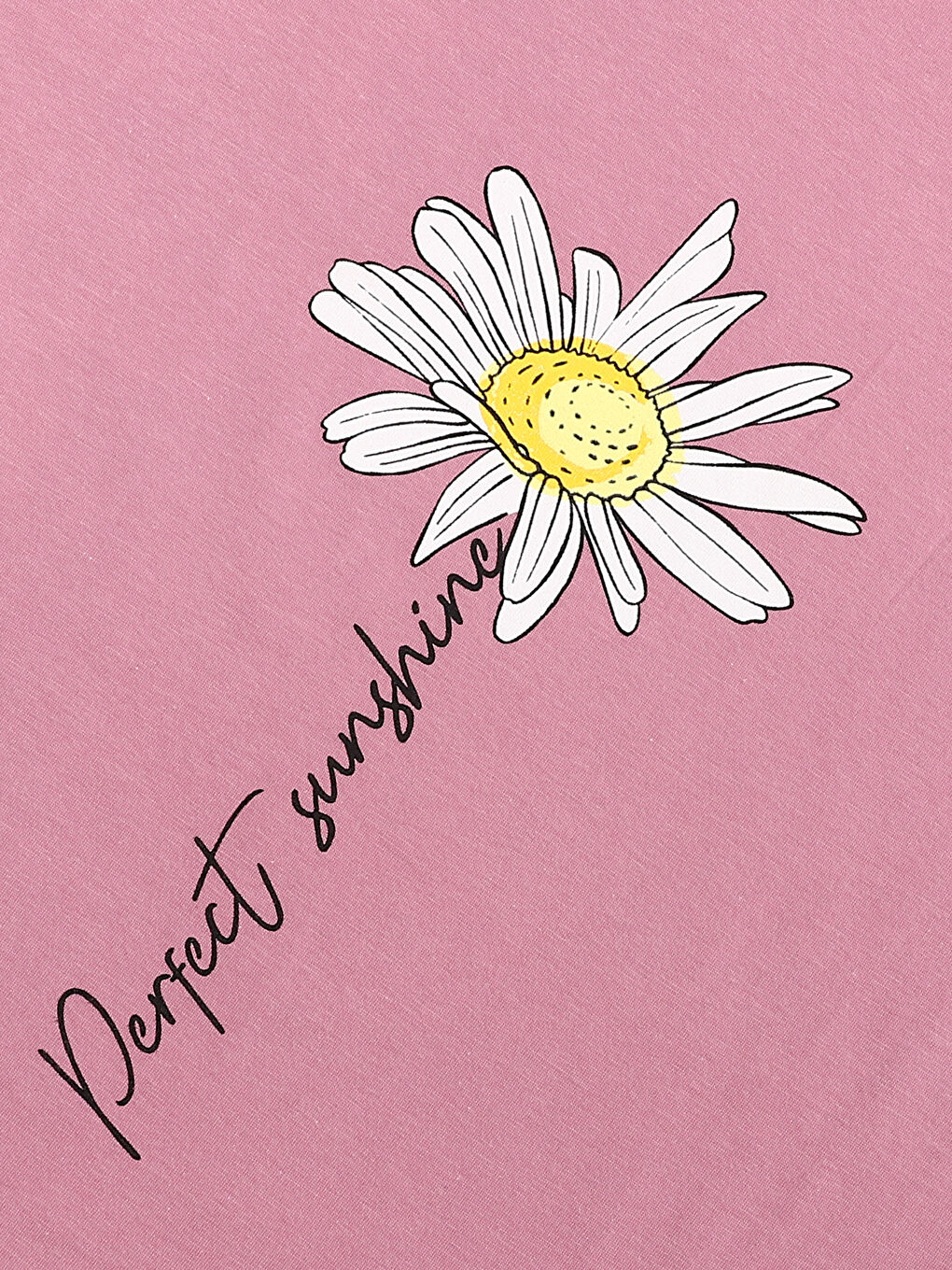 تيشيرت نسائي بأكمام قصيرة وياقة دائرية مطبوع-3