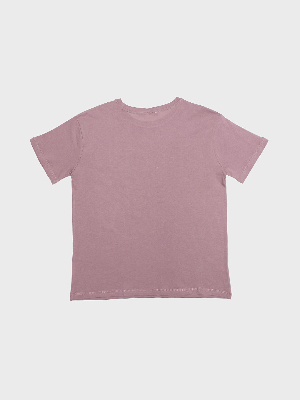 Crew Neck Printed Short Sleeve Women's T-Shirt-1