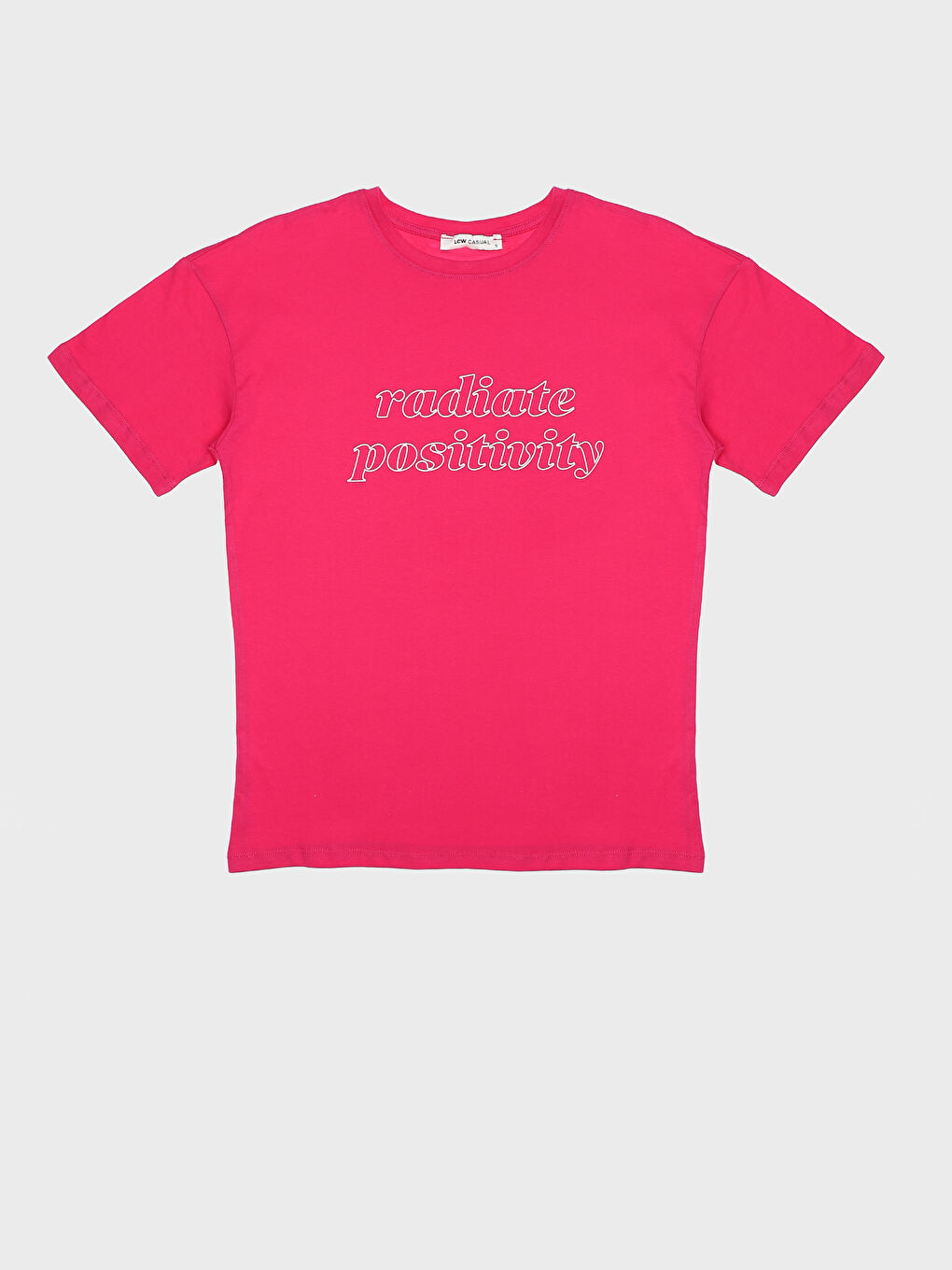 Crew Neck Printed Short Sleeve Women's T-Shirt