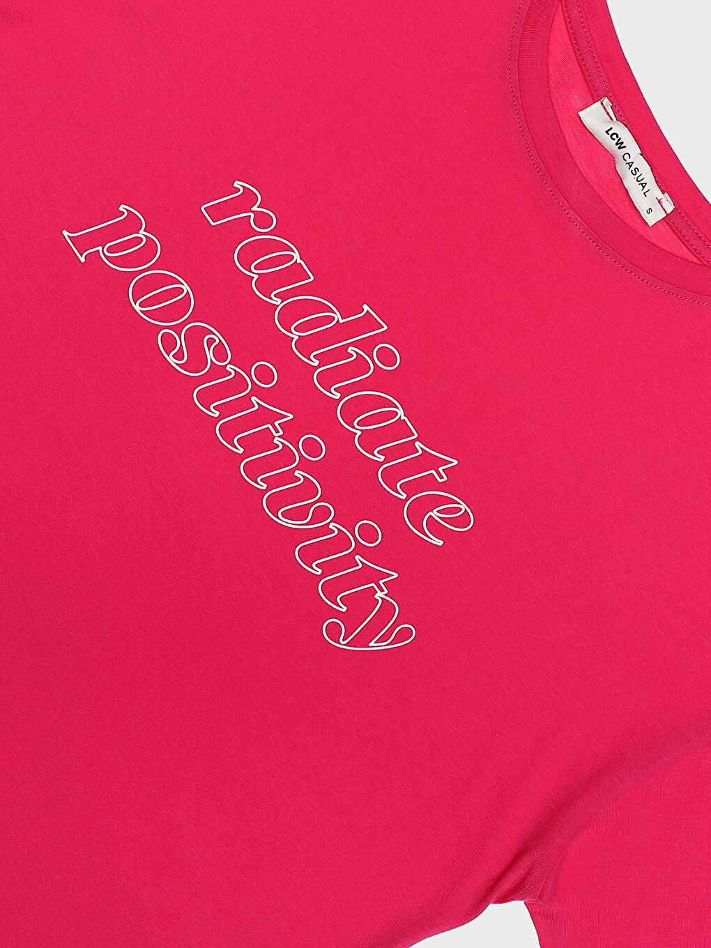 Crew Neck Printed Short Sleeve Women's T-Shirt-2