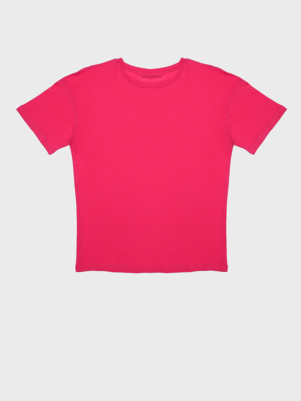 Crew Neck Printed Short Sleeve Women's T-Shirt-1