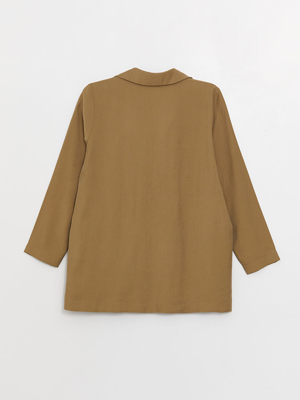 Изчистено яке с дълъг ръкав за жени-6