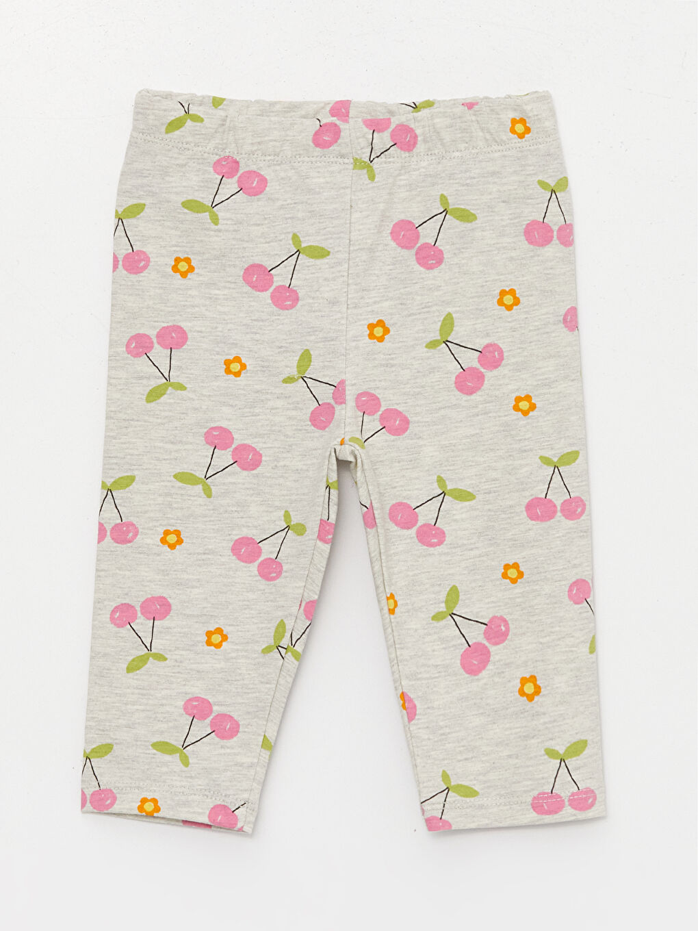 Crew Neck Baby Girl T-Shirt and 3/4 Length Tights, Pack of 2-3