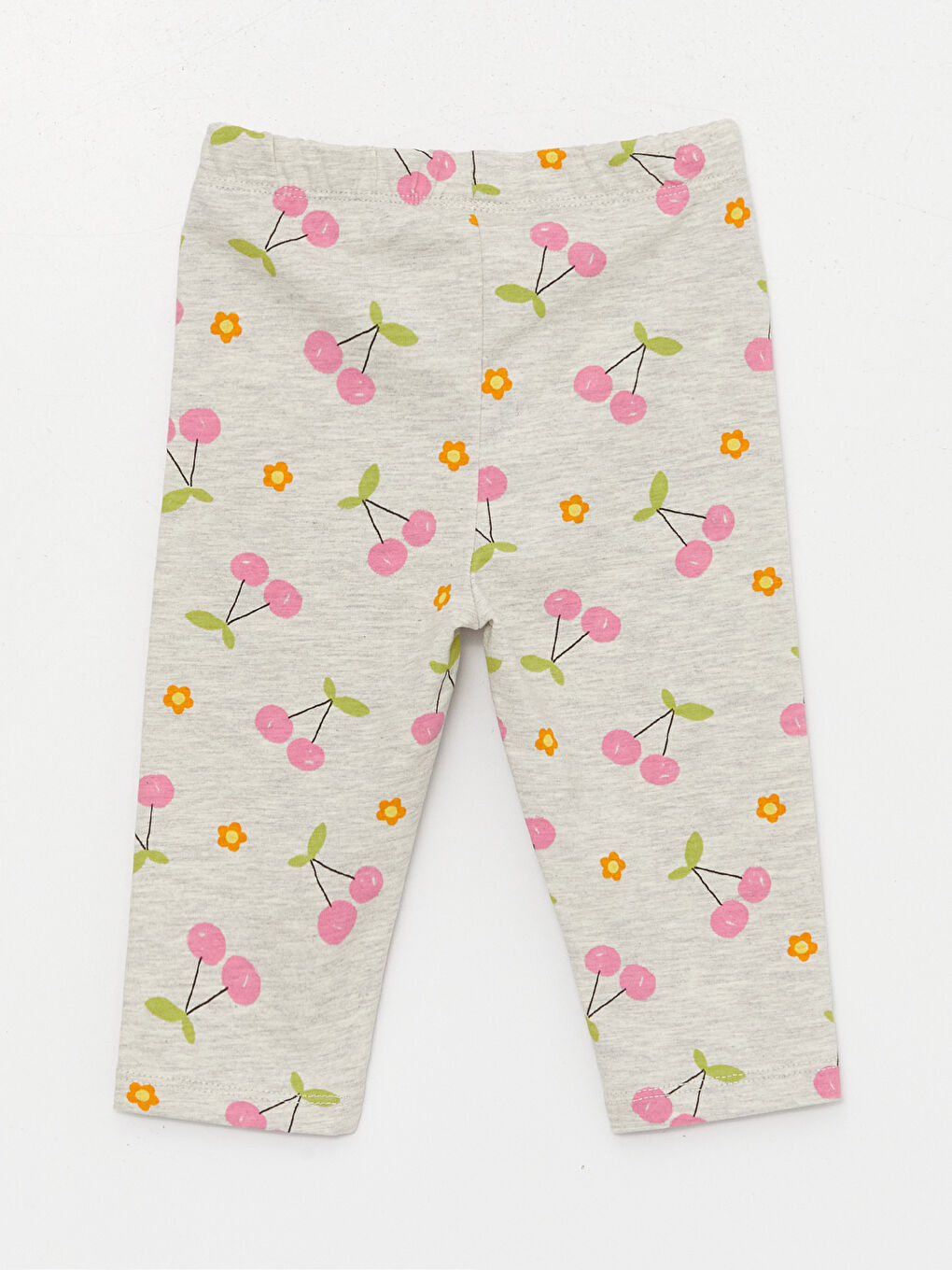 Crew Neck Baby Girl T-Shirt and 3/4 Length Tights, Pack of 2-4