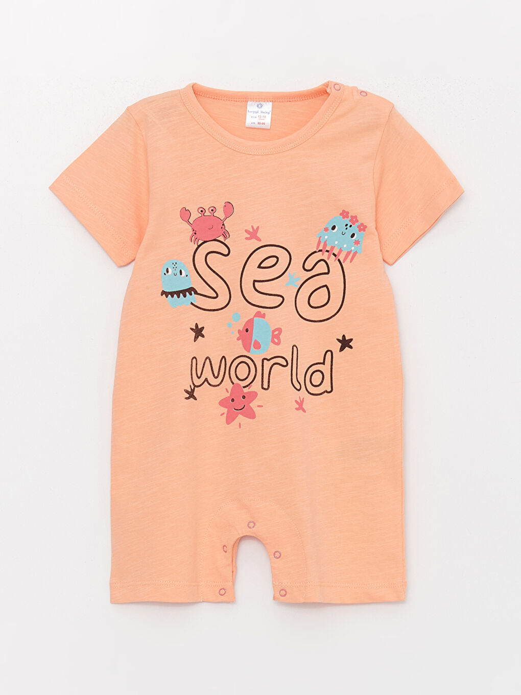 Kırmızı Bisiklet Yaka Desenli Kız Bebek Tulum