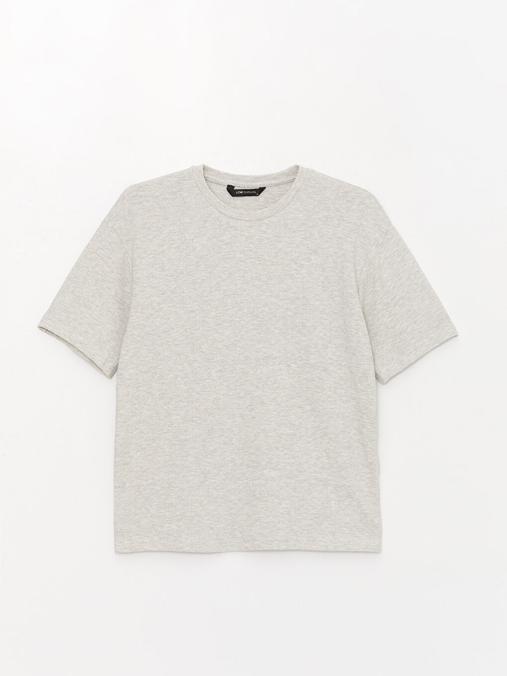 تيشيرت برقبة دائرية وكم قصير للرجال-5