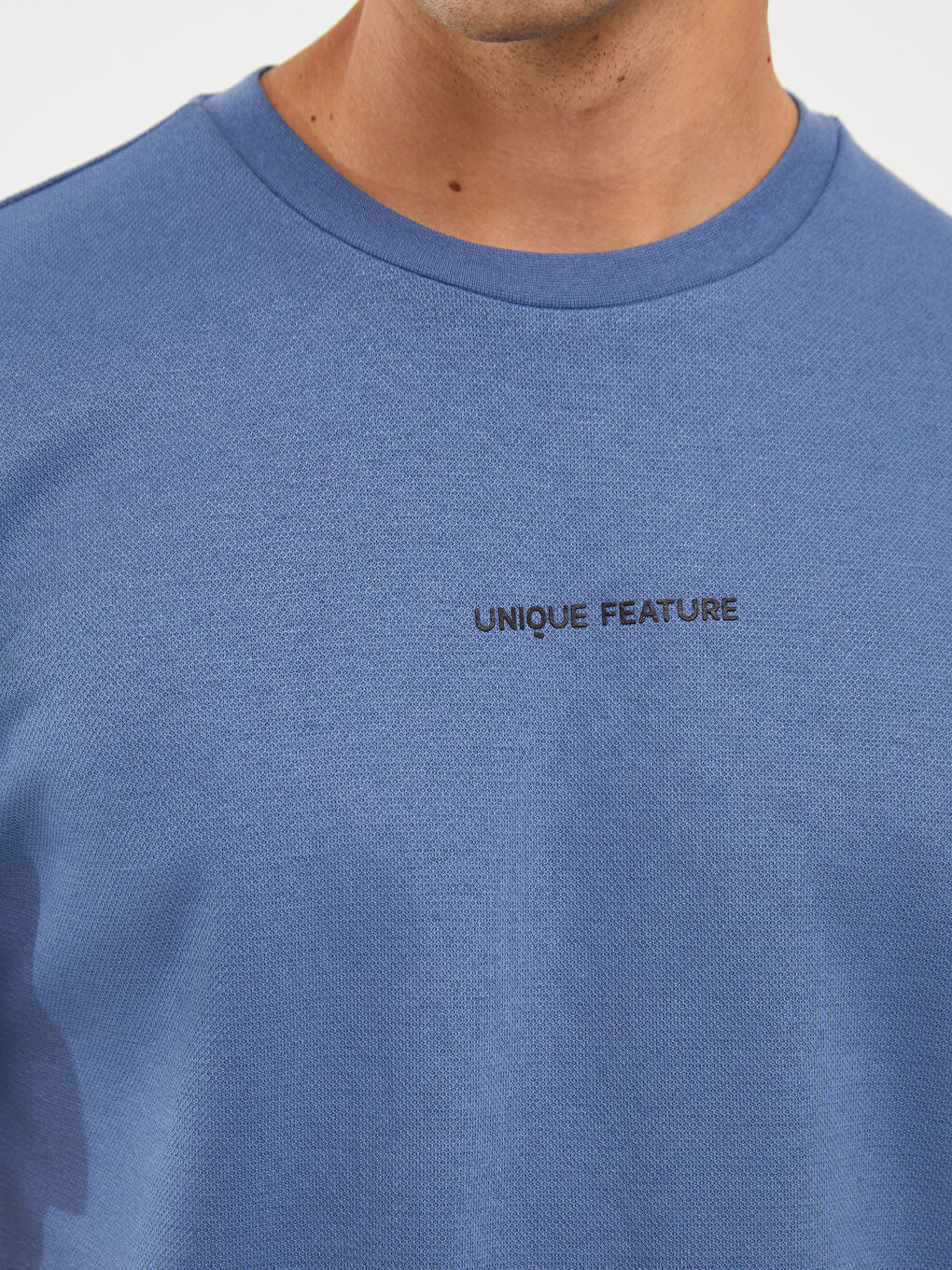 İndigo Bisiklet Yaka Kısa Kollu Baskılı Erkek Tişört-3