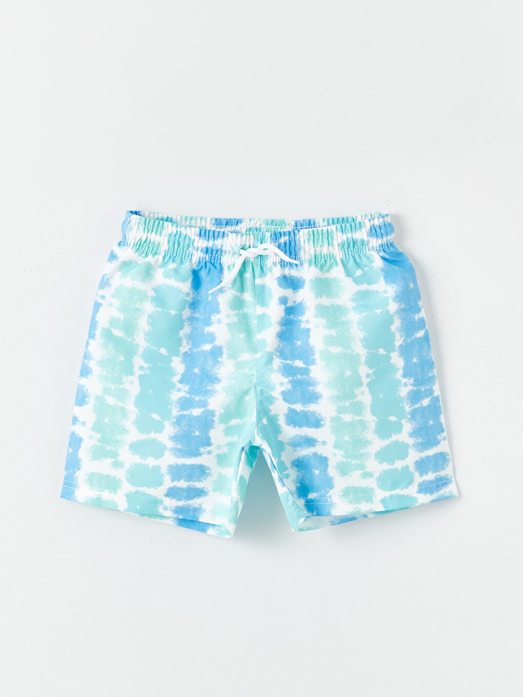 Bicycle Collar Printed Boy's T-Shirt and Swim Shorts -S3L311Z4-LRL