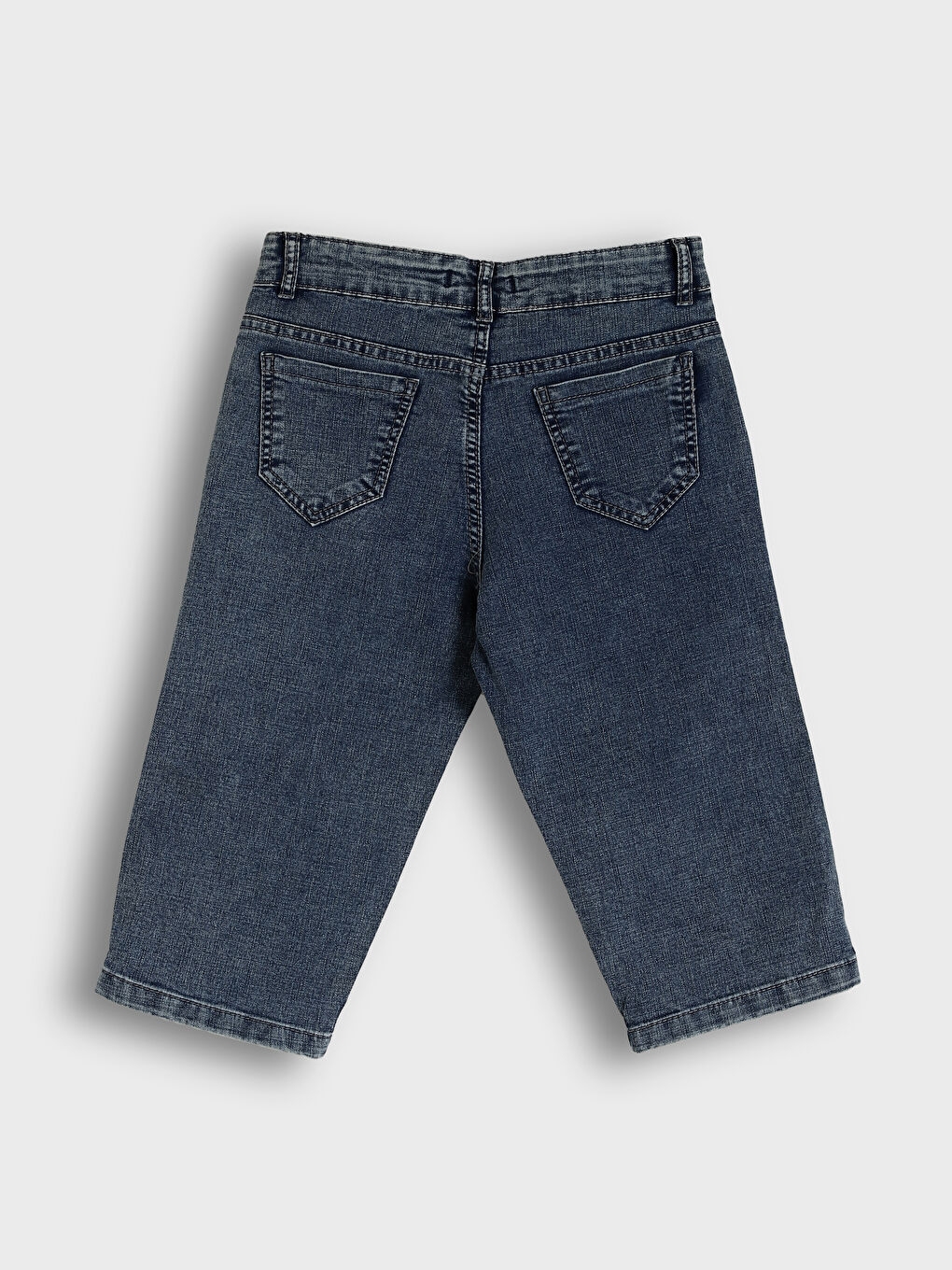 Embroidered Boys' Denim Shorts-1