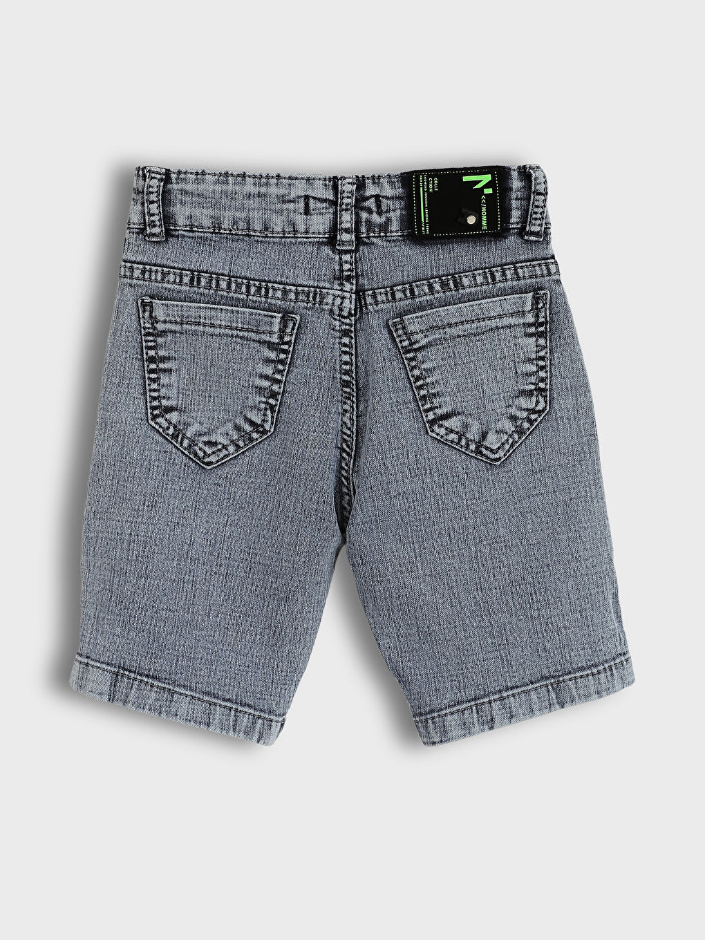 Embroidered Boys' Denim Shorts-1