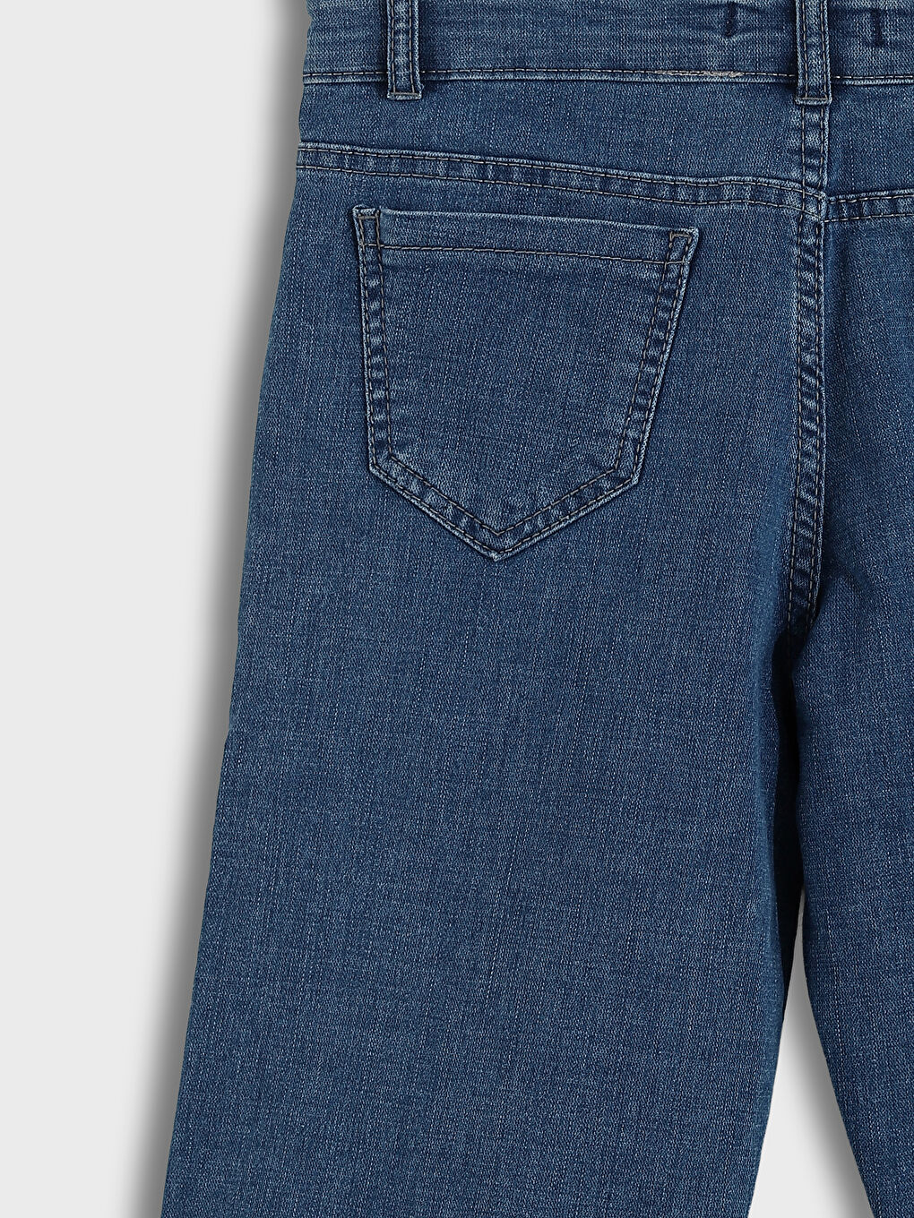 Embroidered Boys' Denim Shorts-2