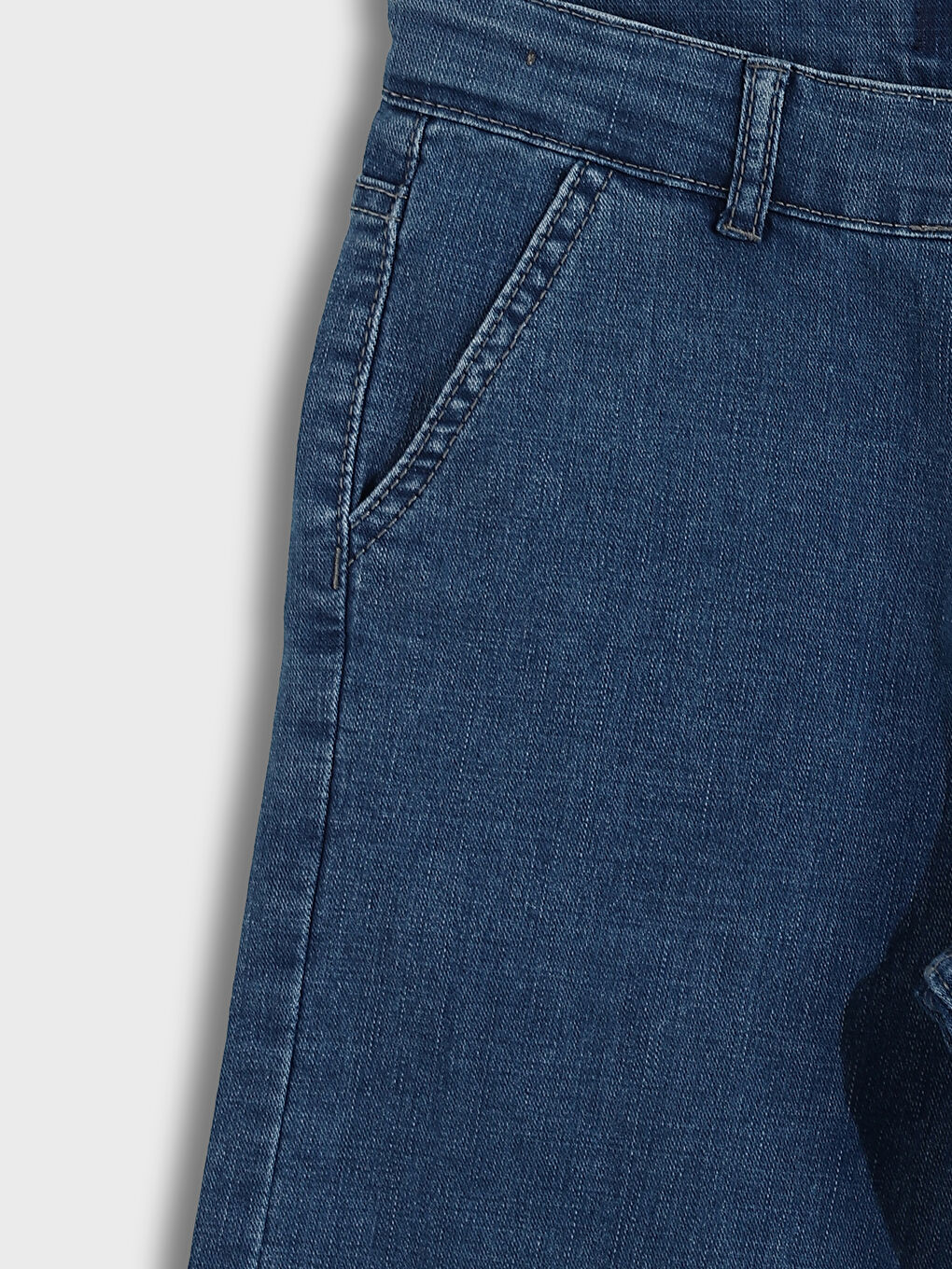 Embroidered Boys' Denim Shorts-3