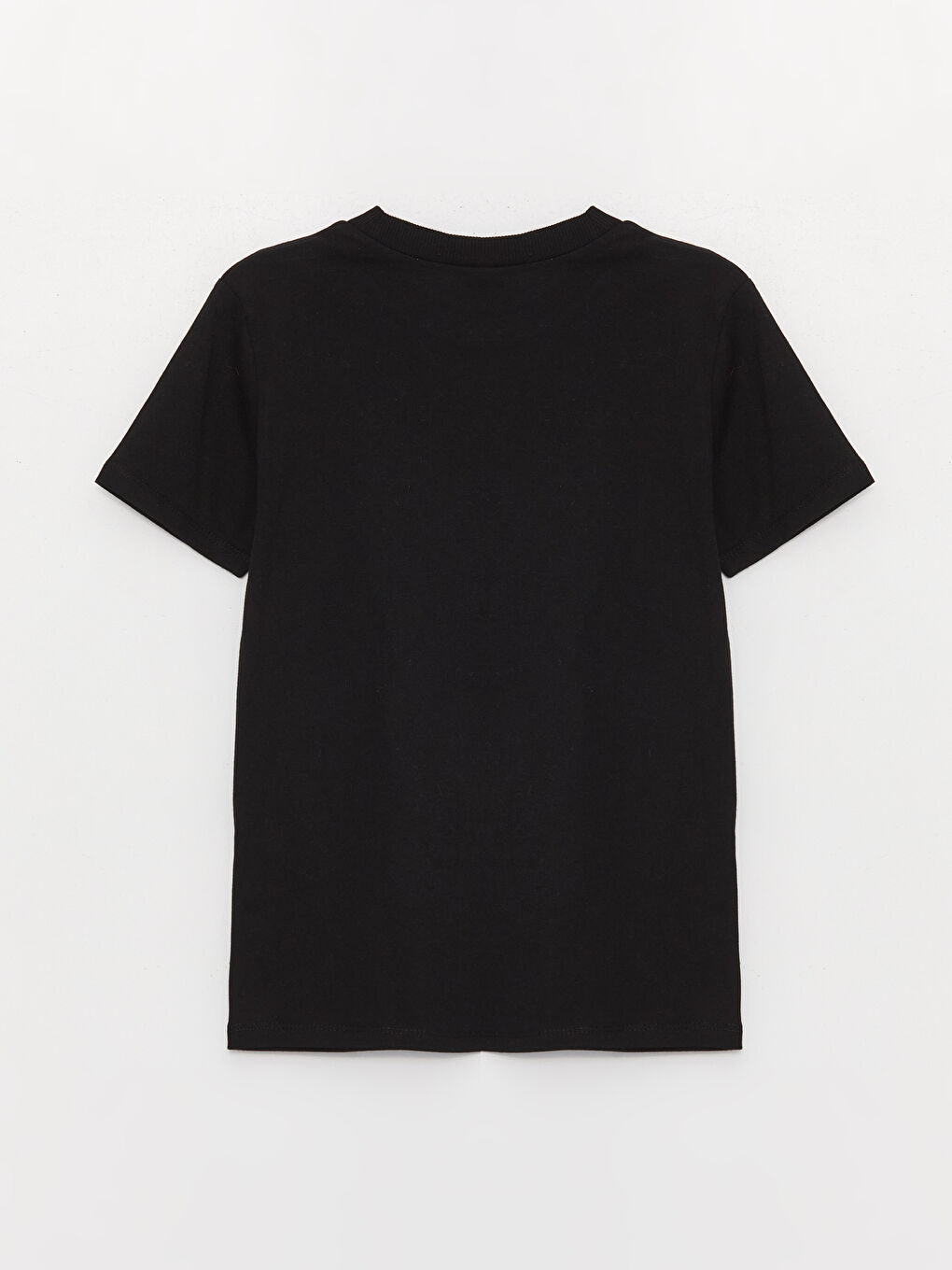 Crew Neck Printed Short Sleeve Boys' T-Shirt-1