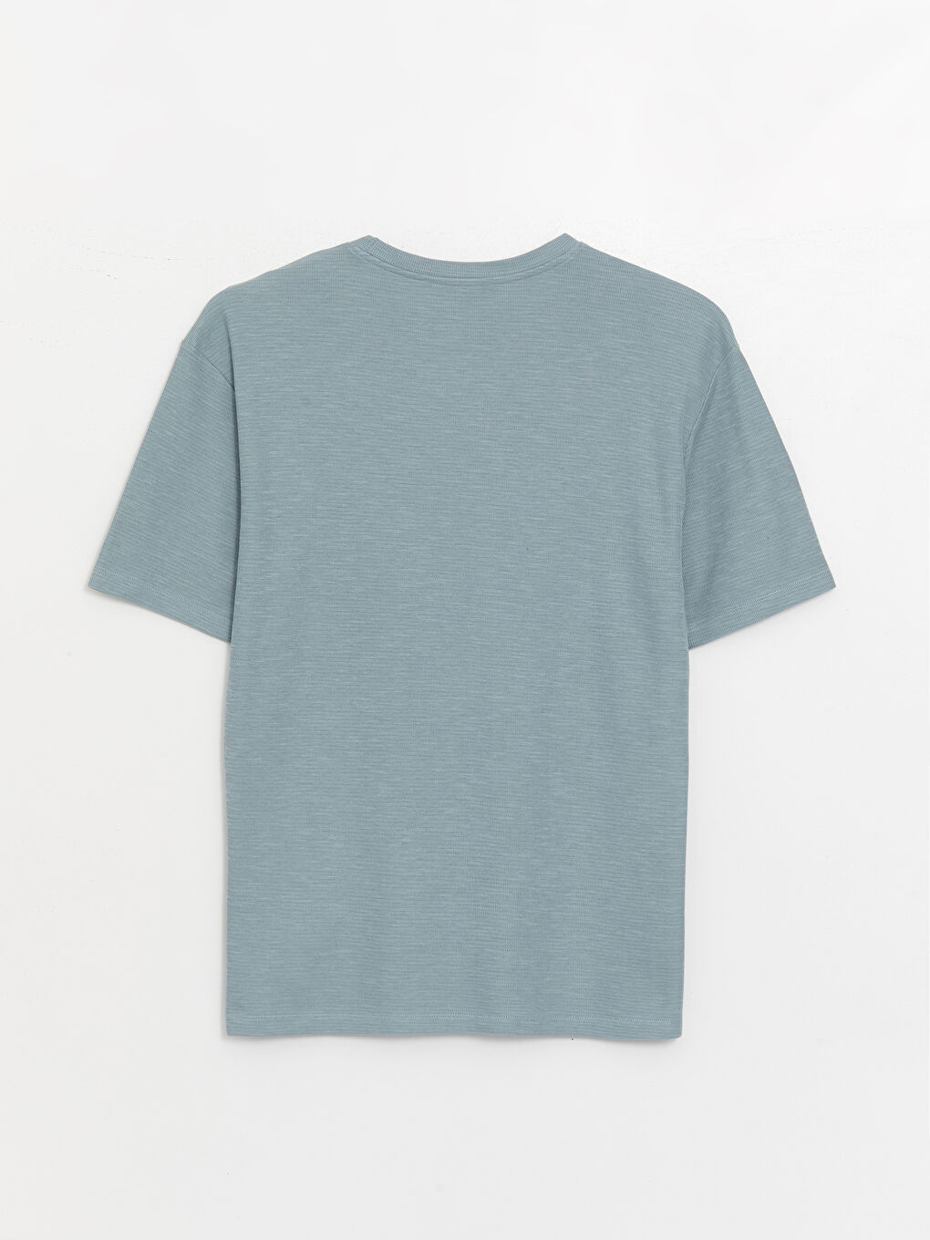 Mavi Bisiklet Yaka Kısa Kollu Erkek Tişört-6