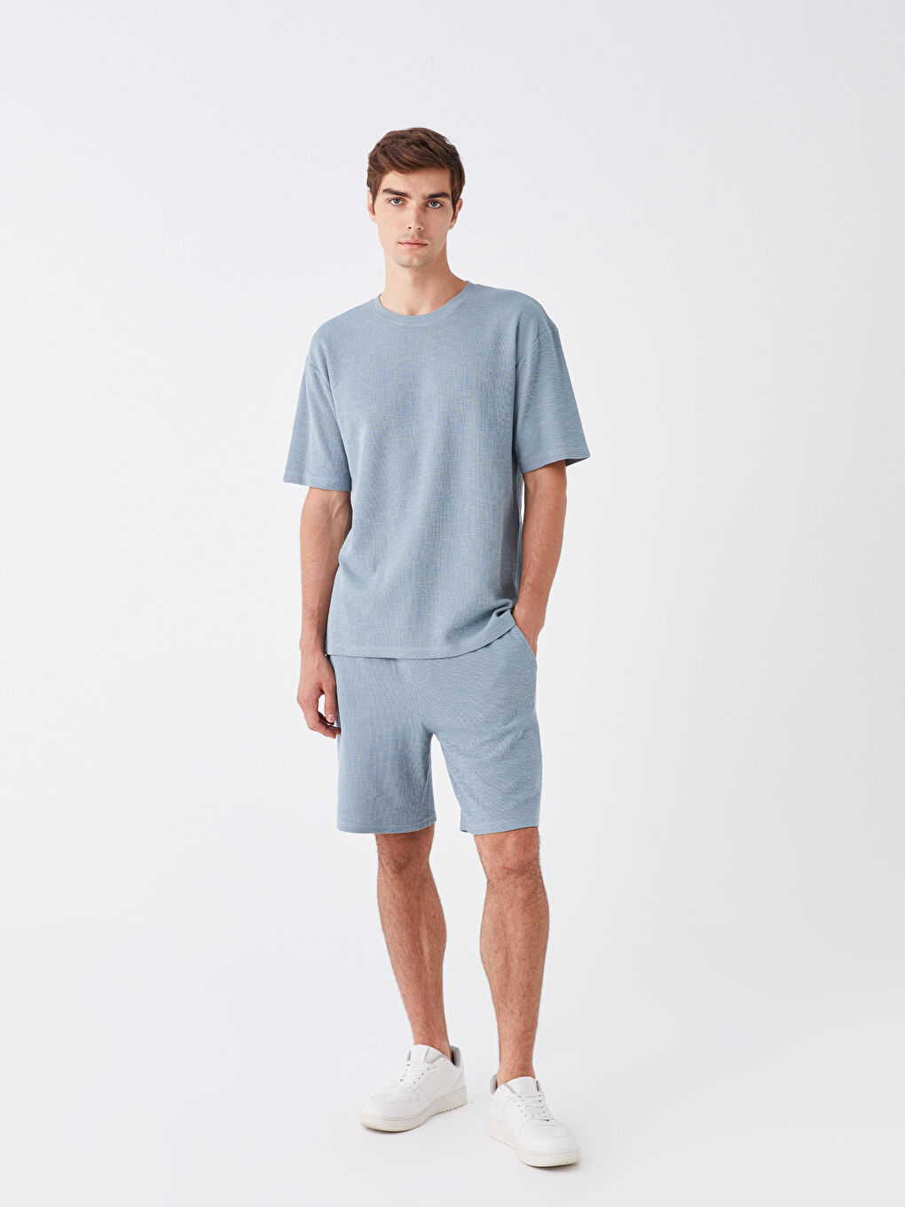 Standard Fit Men's Shorts -S3L523Z8-GRG