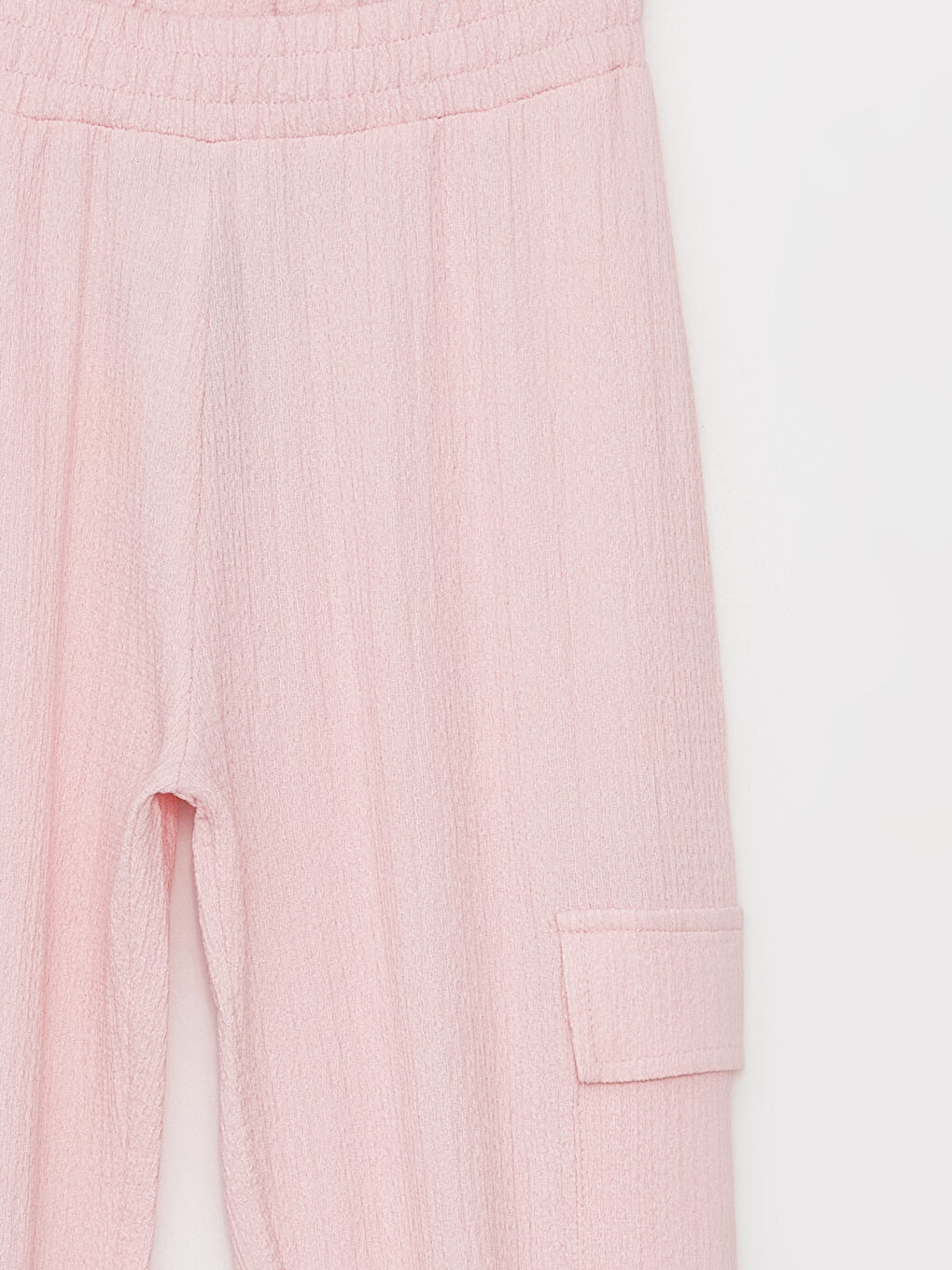 Pantalon Cargo à Taille Élastiquée pour Filles-1
