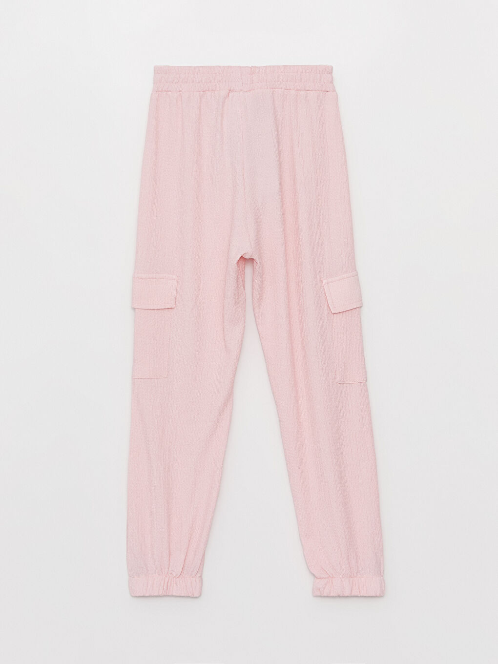 Pantalon Cargo à Taille Élastiquée pour Filles-2