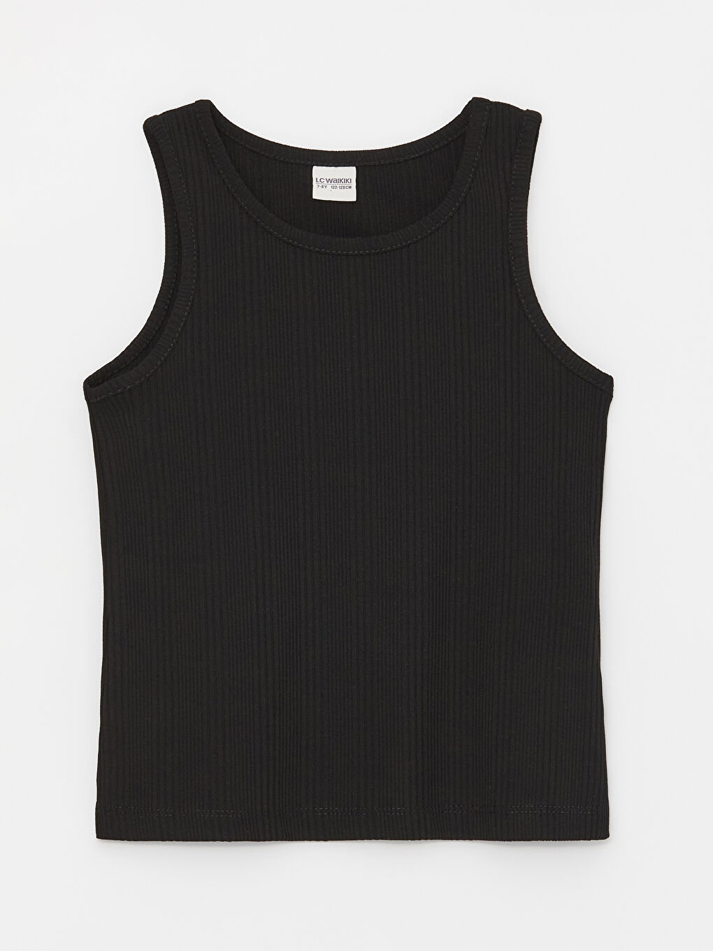 Crew Neck Basic Girl Singlet -S3L583Z4-CVL