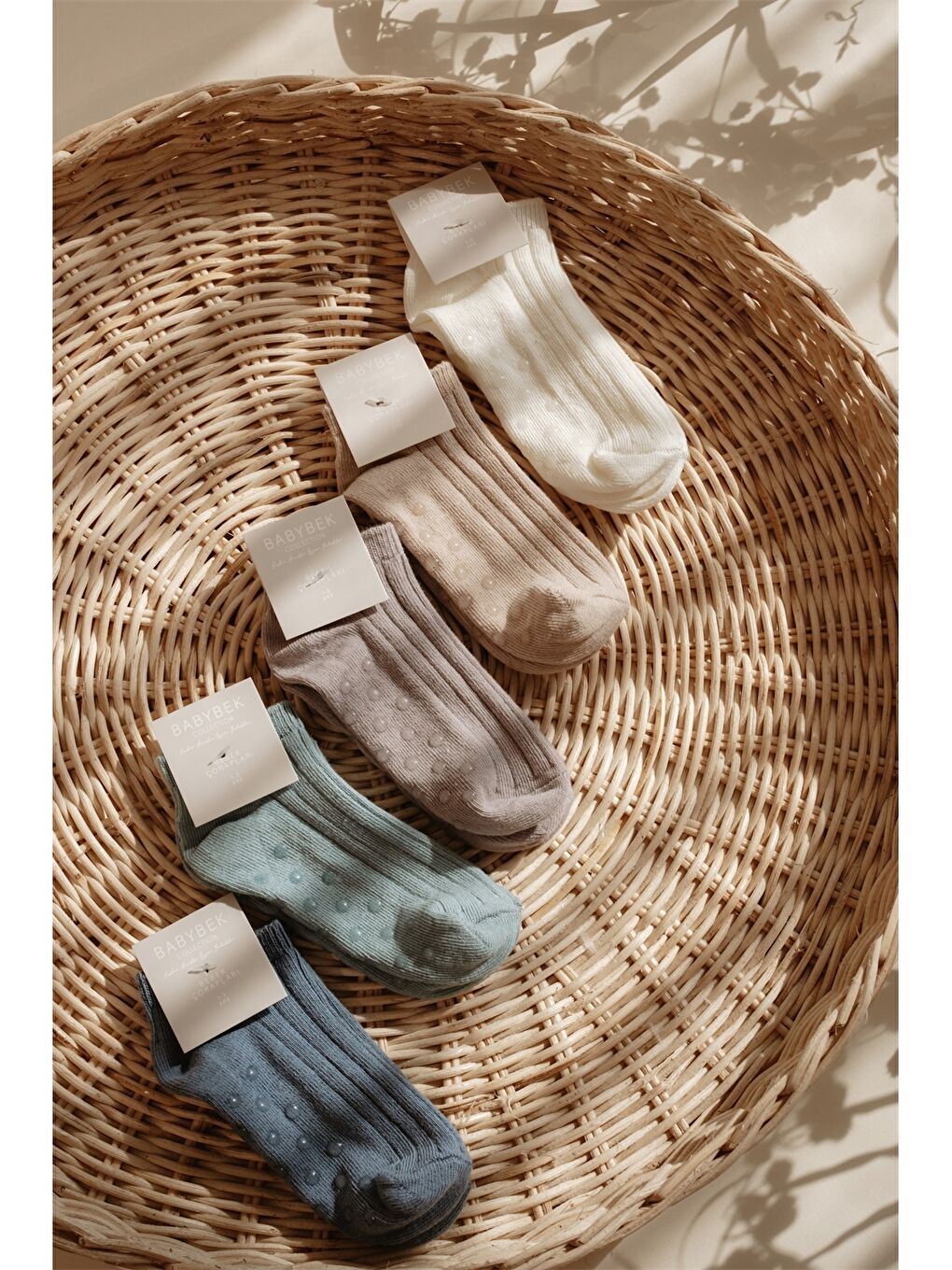 Karışık Erkek Bebek Soket Çorap 5'li