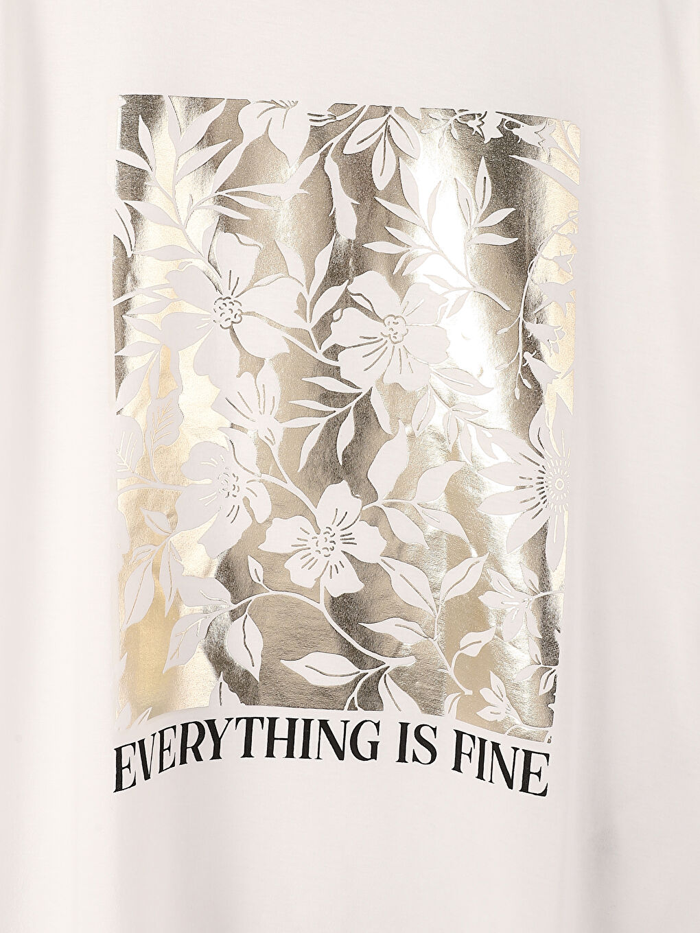 Crew Neck Printed Short Sleeve Women's T-Shirt-2