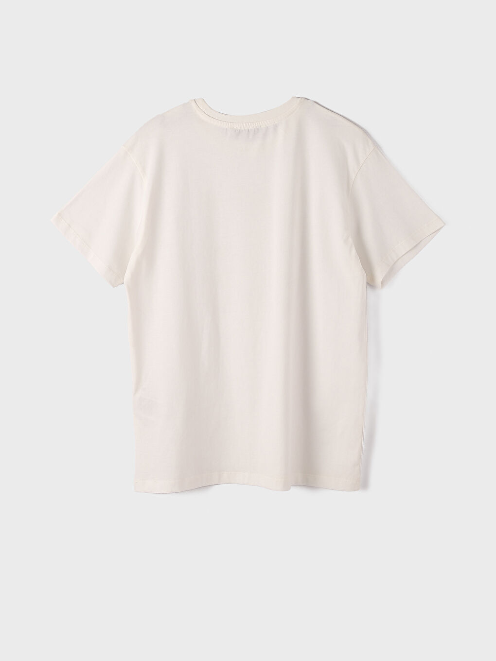 Crew Neck Printed Short Sleeve Women's T-Shirt-2