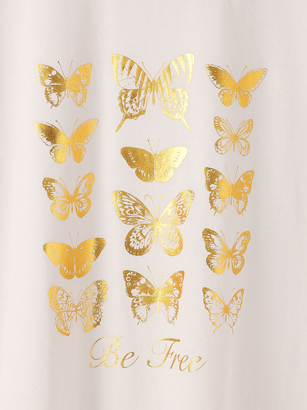 Crew Neck Printed Short Sleeve Women's T-Shirt-3