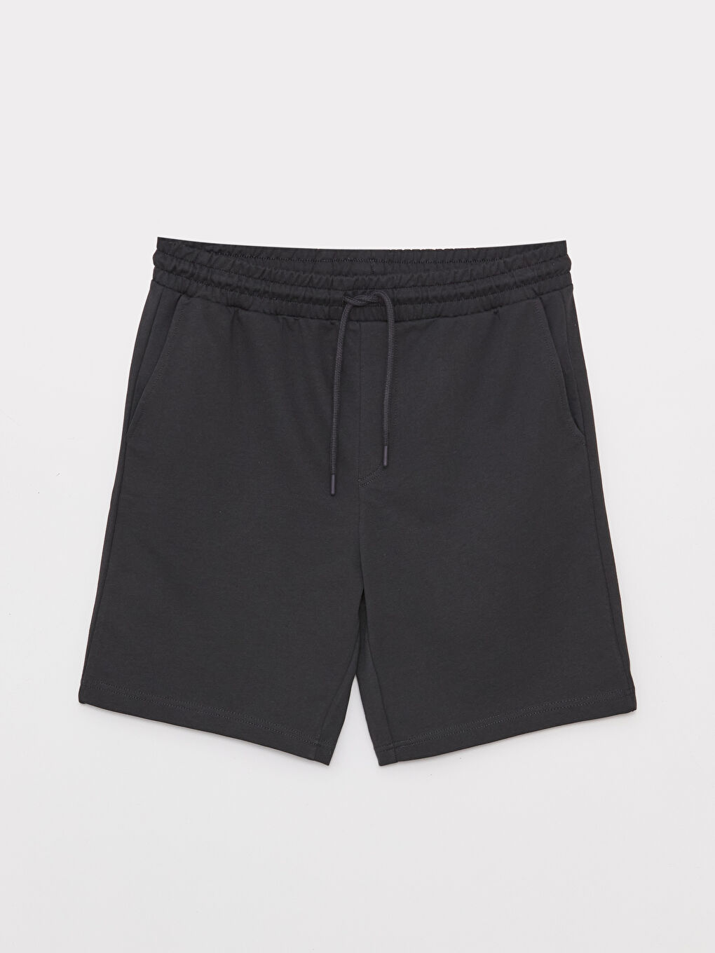 Antrasit Standart Kalıp Erkek Şort-4