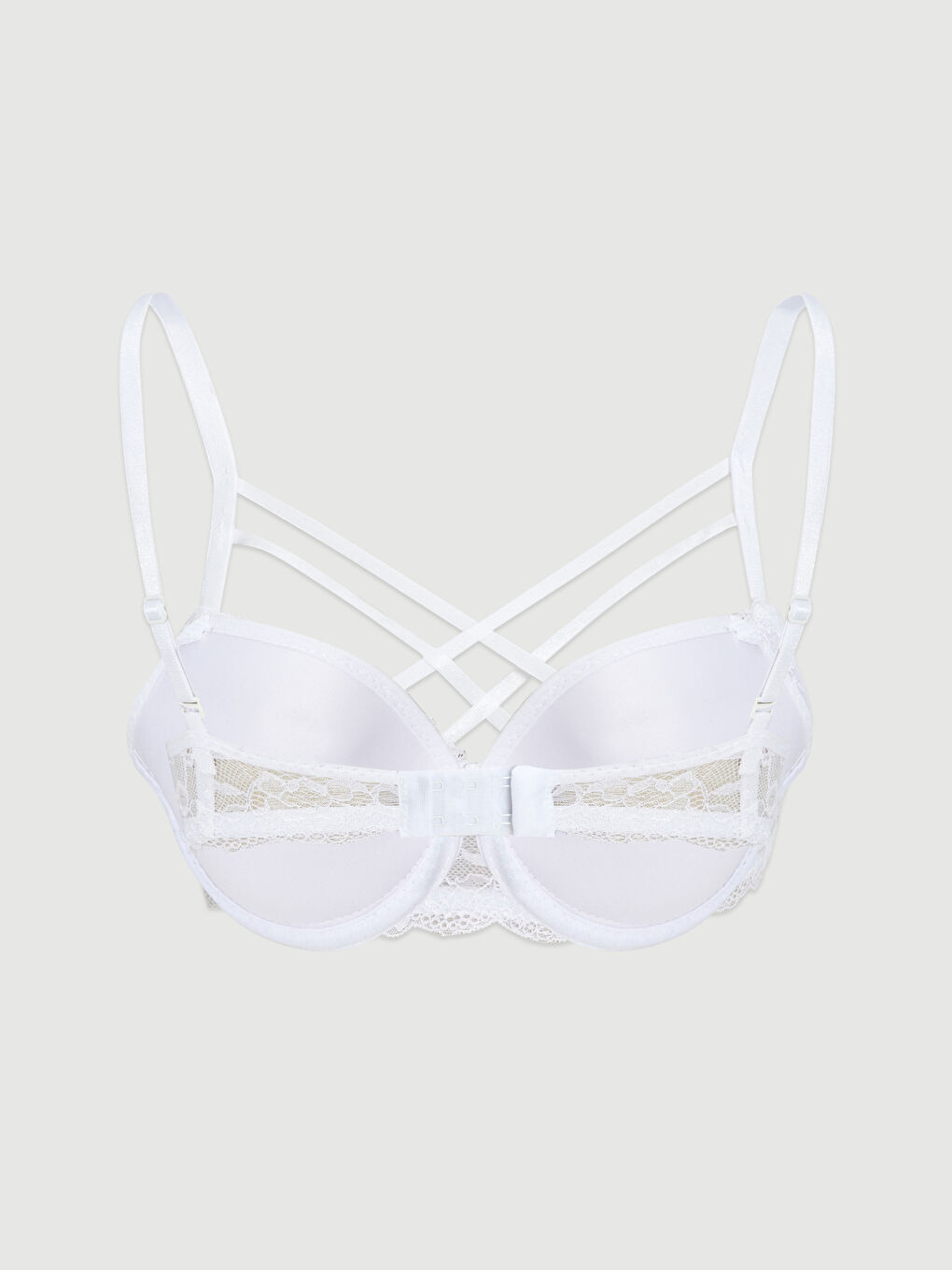 Beyaz Mikrofiber Sütyen-1