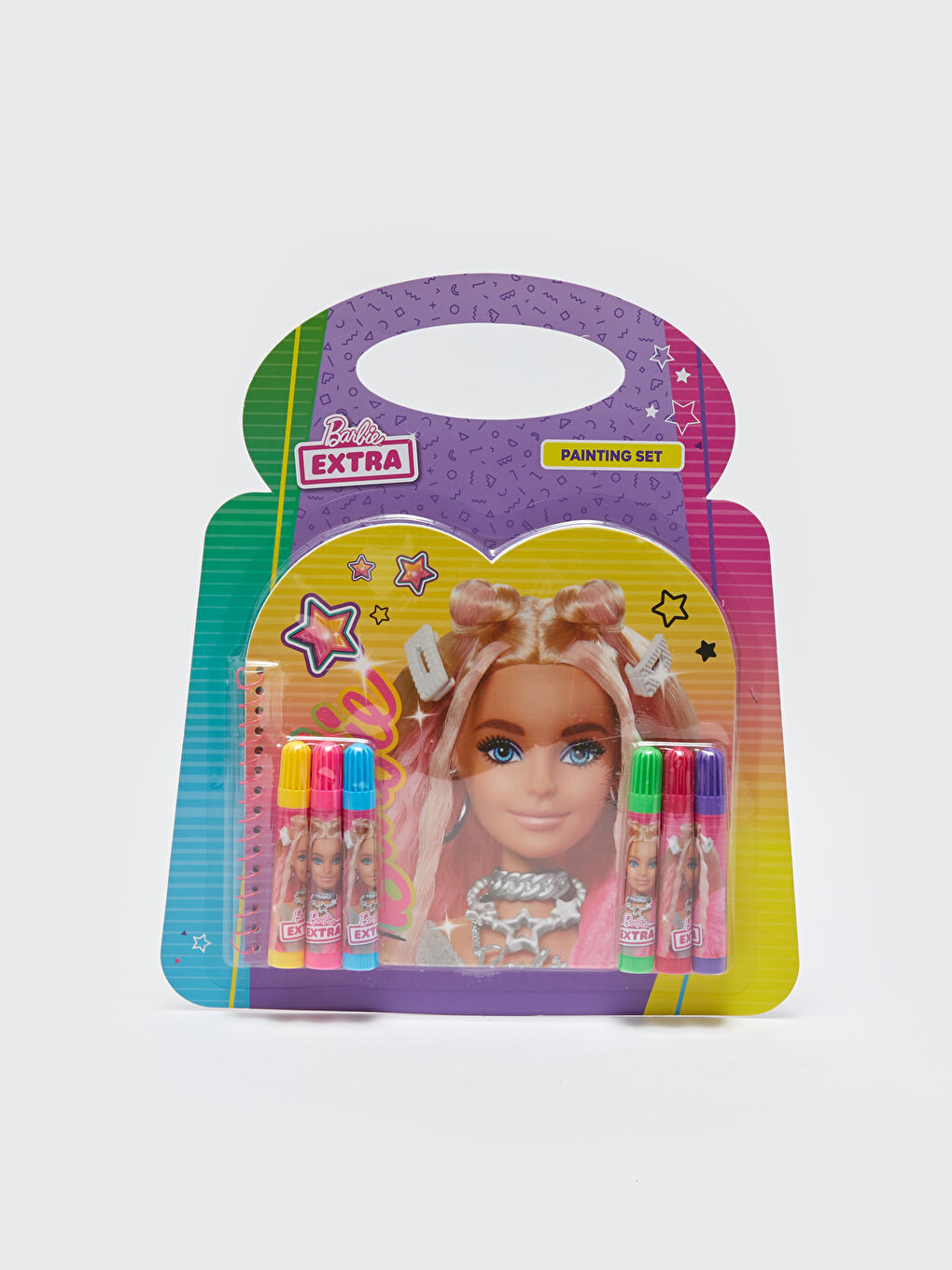 Kız Çocuk Barbie Lisanslı Boyama Seti