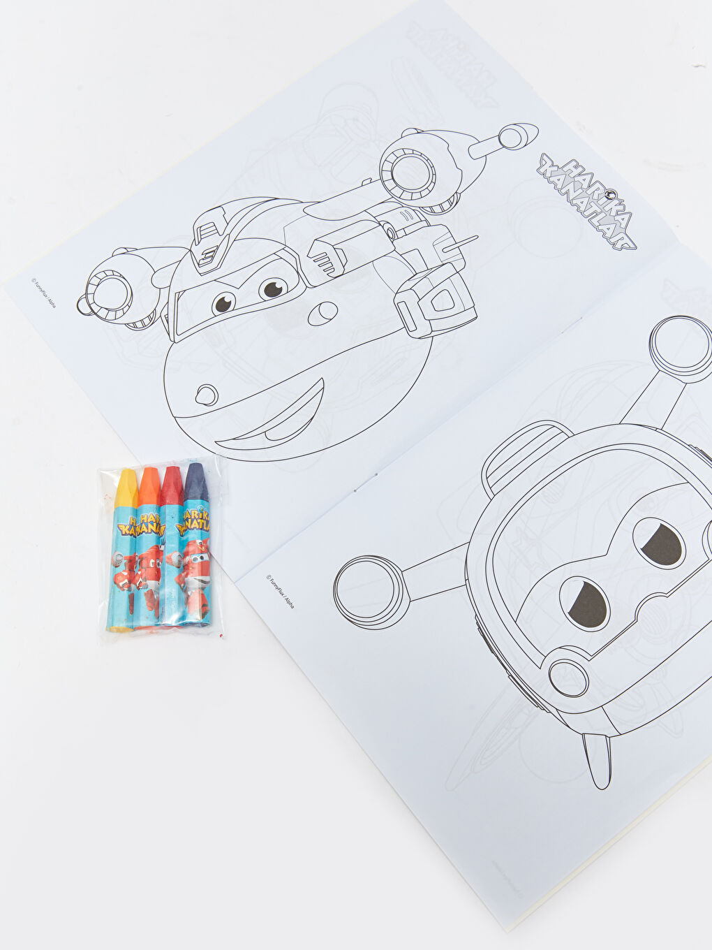 Harika Kanatlar Lisanslı Boyama Seti-2