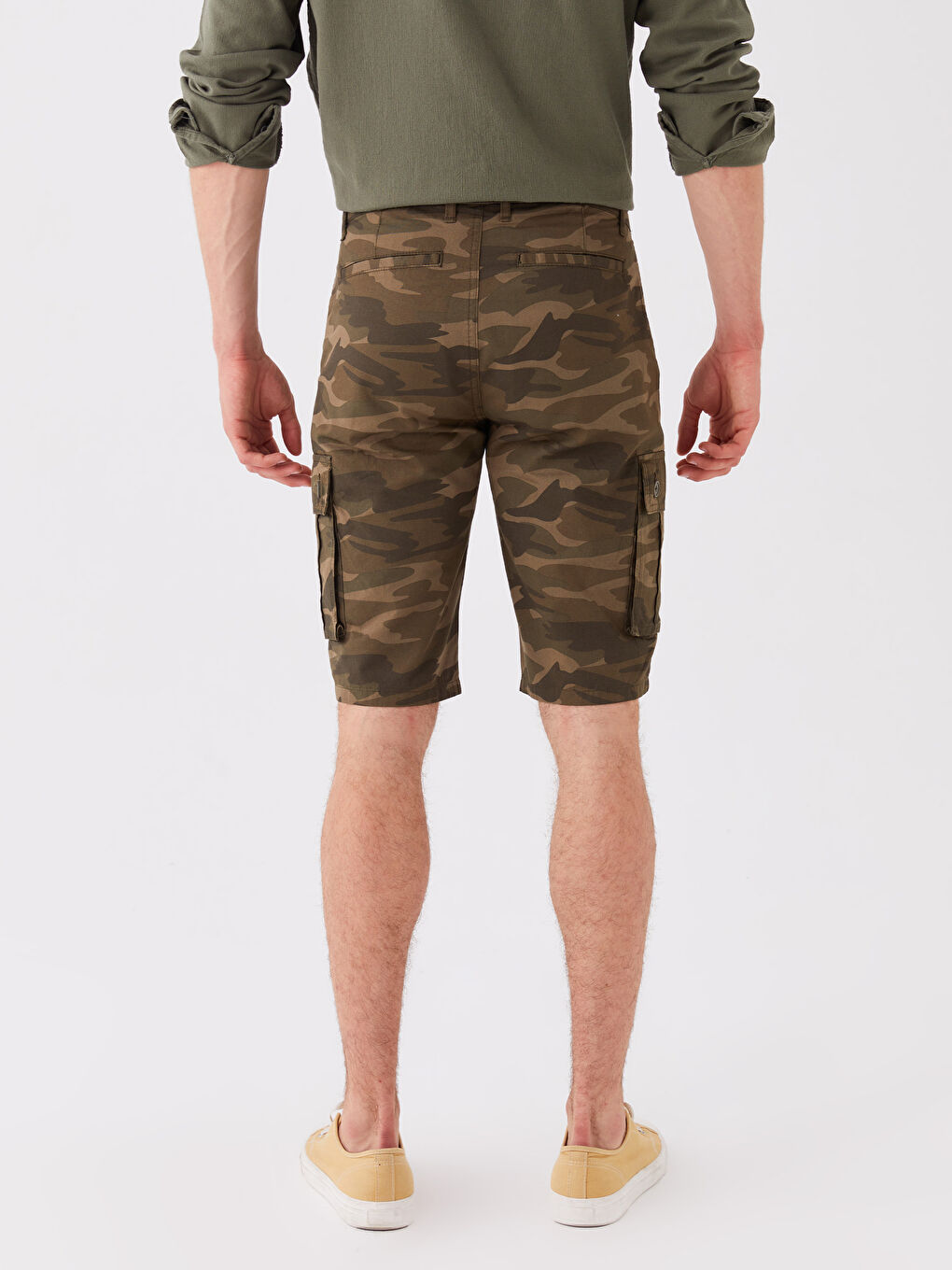 Standard Fit Men's Cargo Shorts -S3L844Z8-LS6