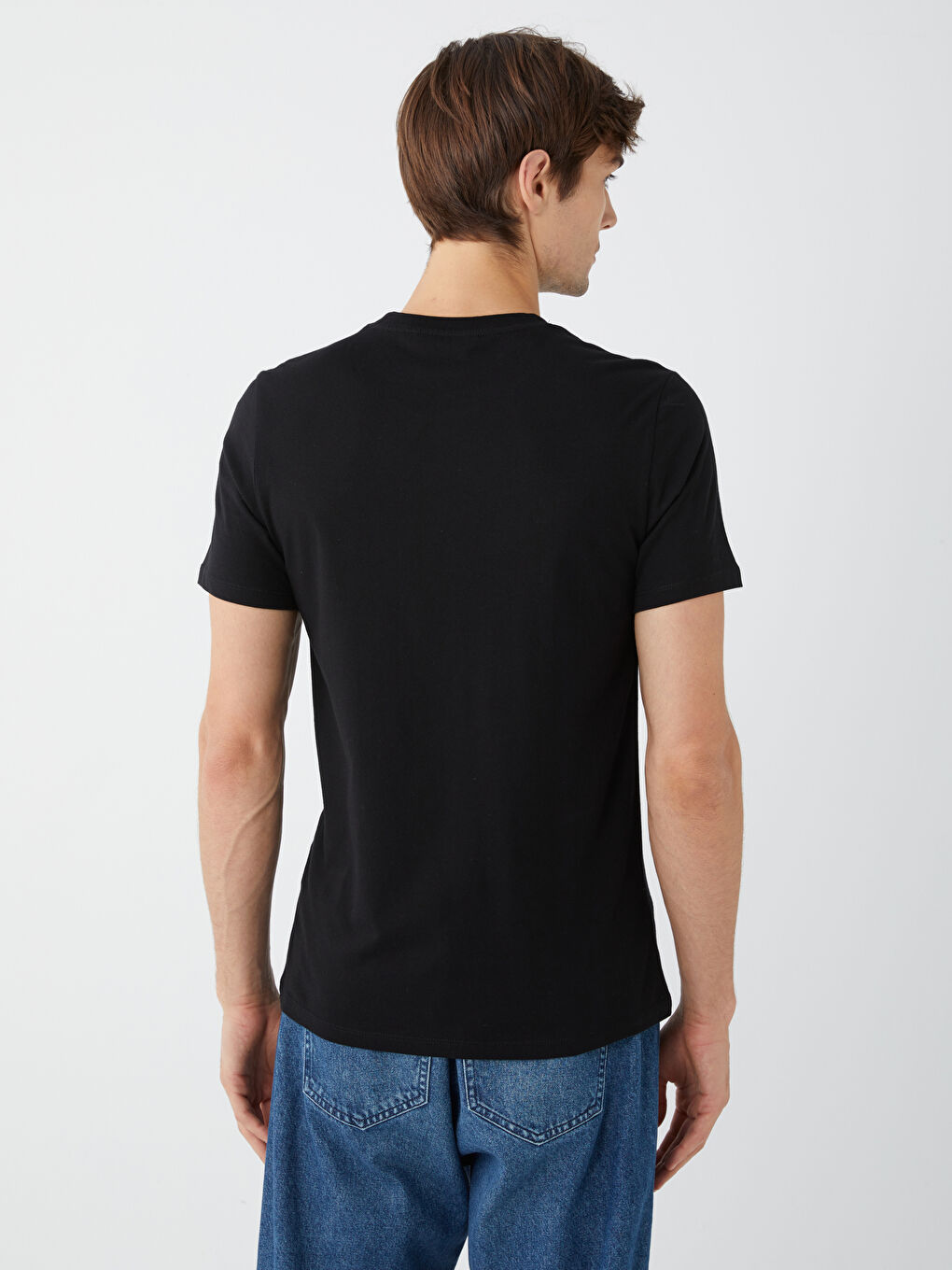 Crew Neck Short Sleeve Printed Men's T-shirt -S3L867Z8-CVL
