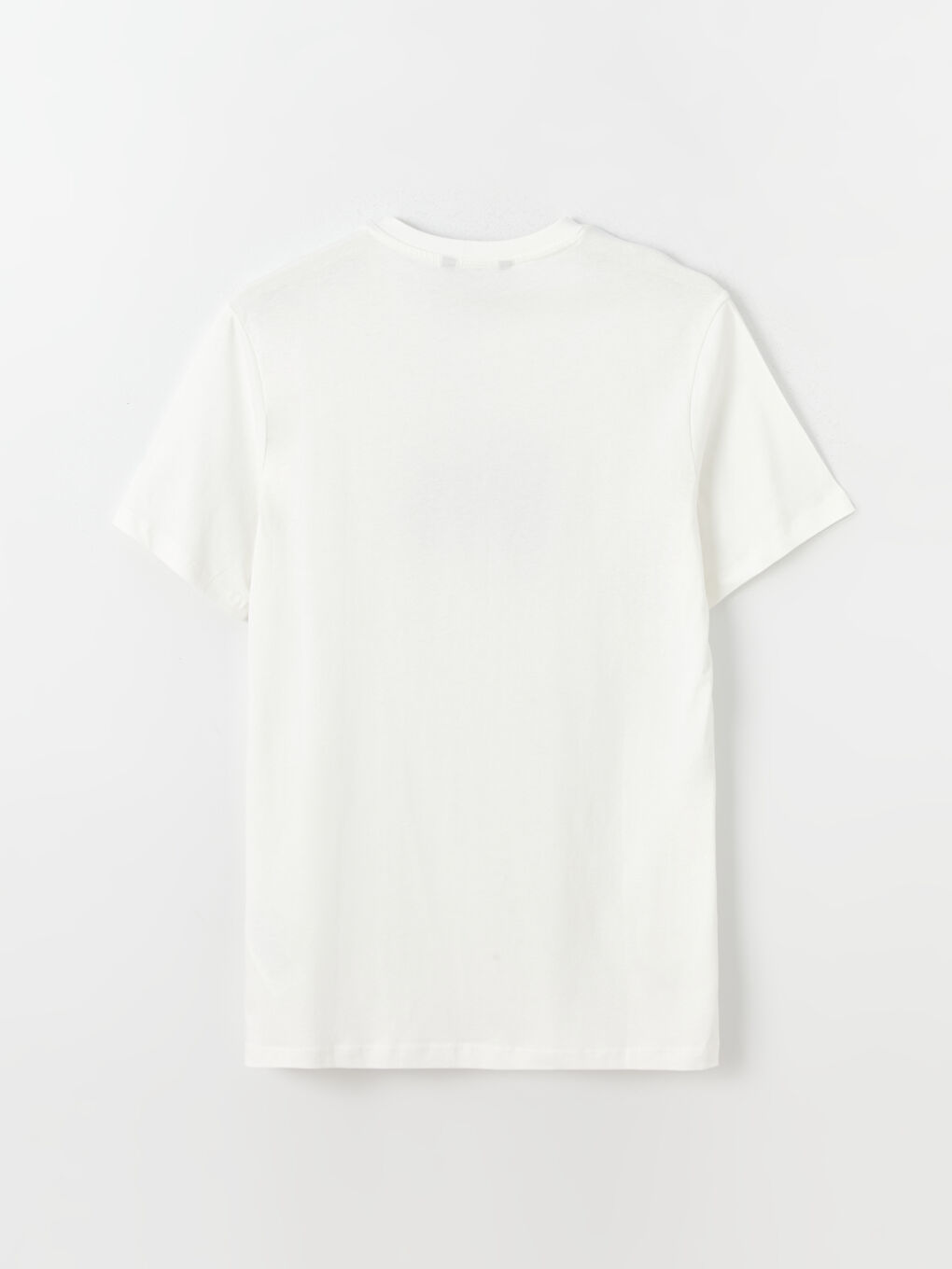 Crew Neck Short Sleeve Printed Combed Cotton Men's T-shirt -S3L871Z8-R9J