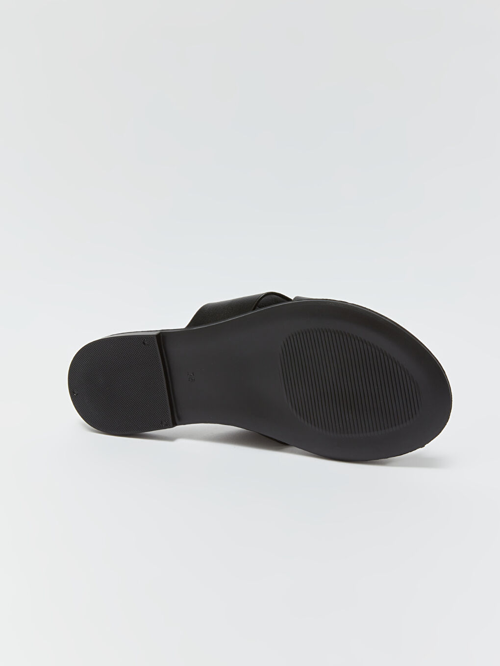 Siyah Çapraz Bantlı Kadın Ev Terliği-3