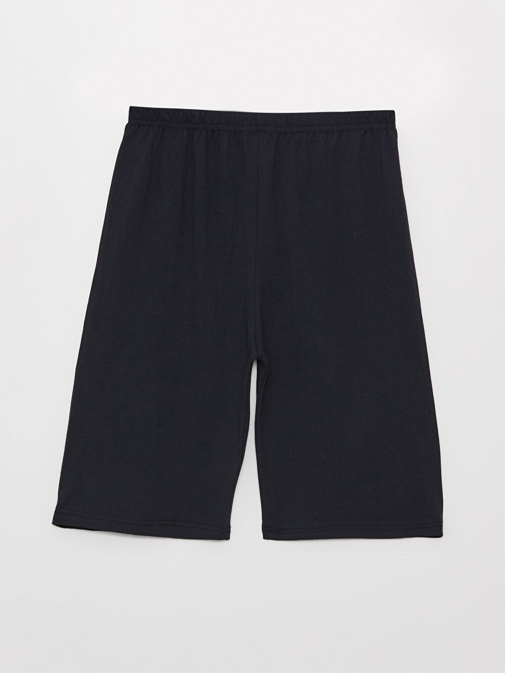 Bordo Dar Kalıp Erkek Şortlu Pijama Takımı-3