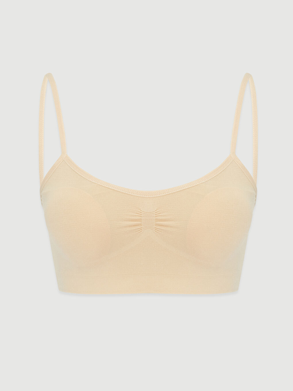 Bej Askılı Kadın Büstiyer