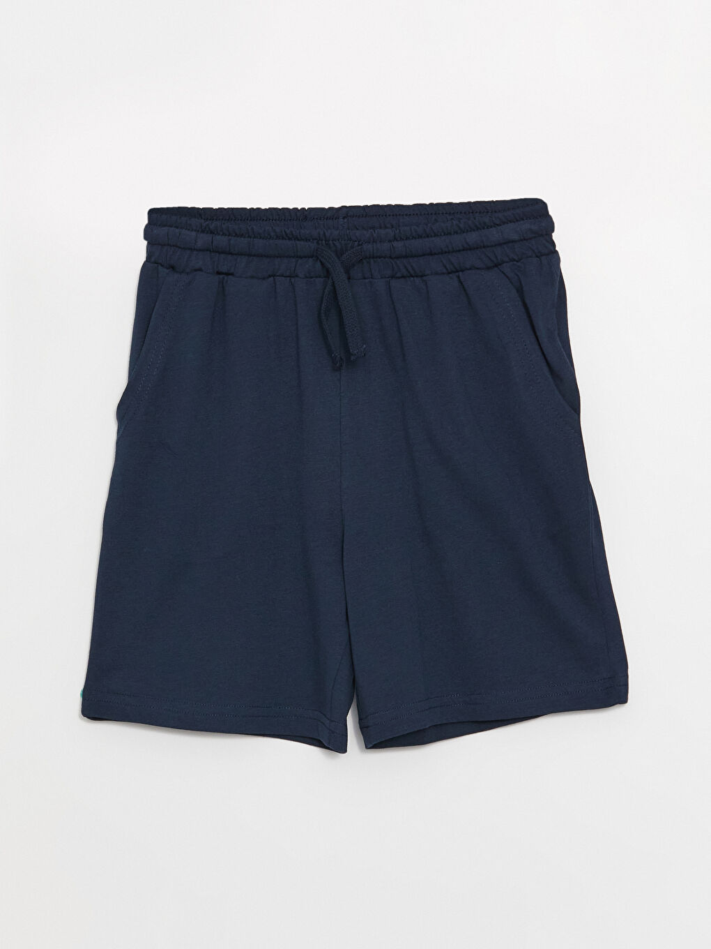 Lacivert Beli Lastikli Basic Erkek Çocuk Şort