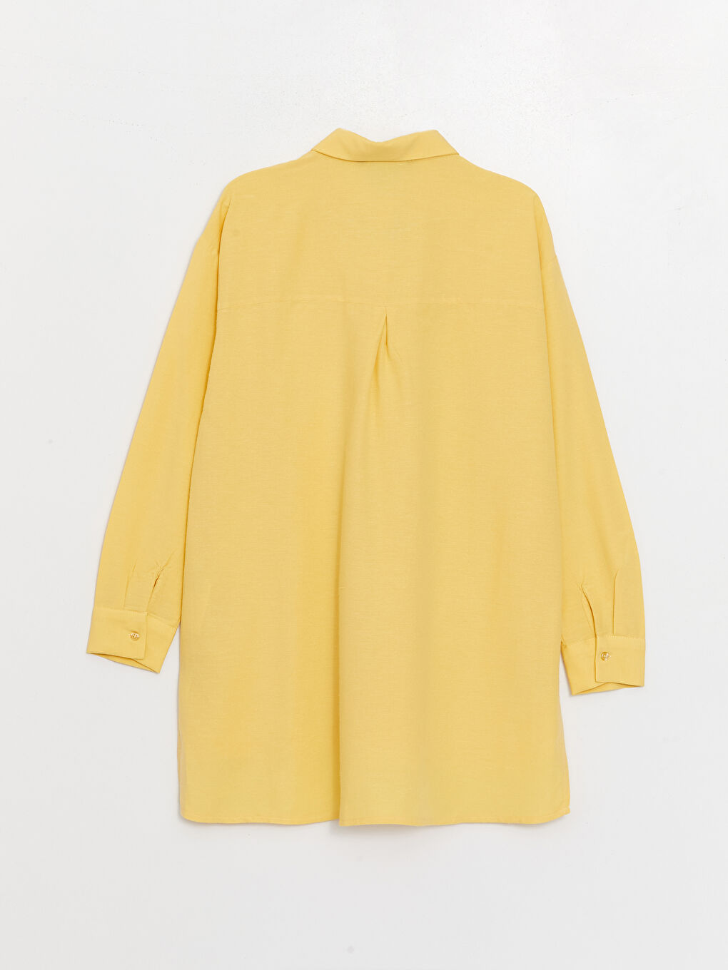 Plain Long Sleeve Women's Shirt Tunic-6