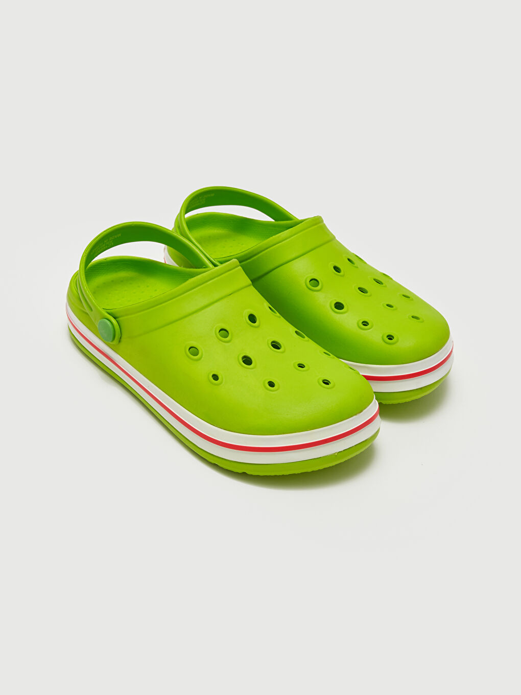 Yeşil Delikli Erkek Çocuk Plaj Sandaleti