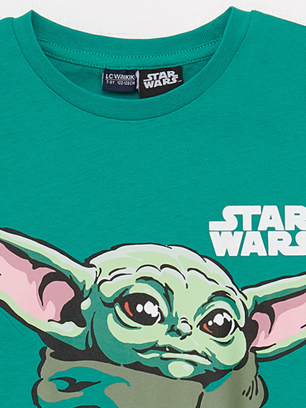 Crew Neck Star Wars Printed Short Sleeve Boys' T-Shirt -S3LC03Z4-GTF