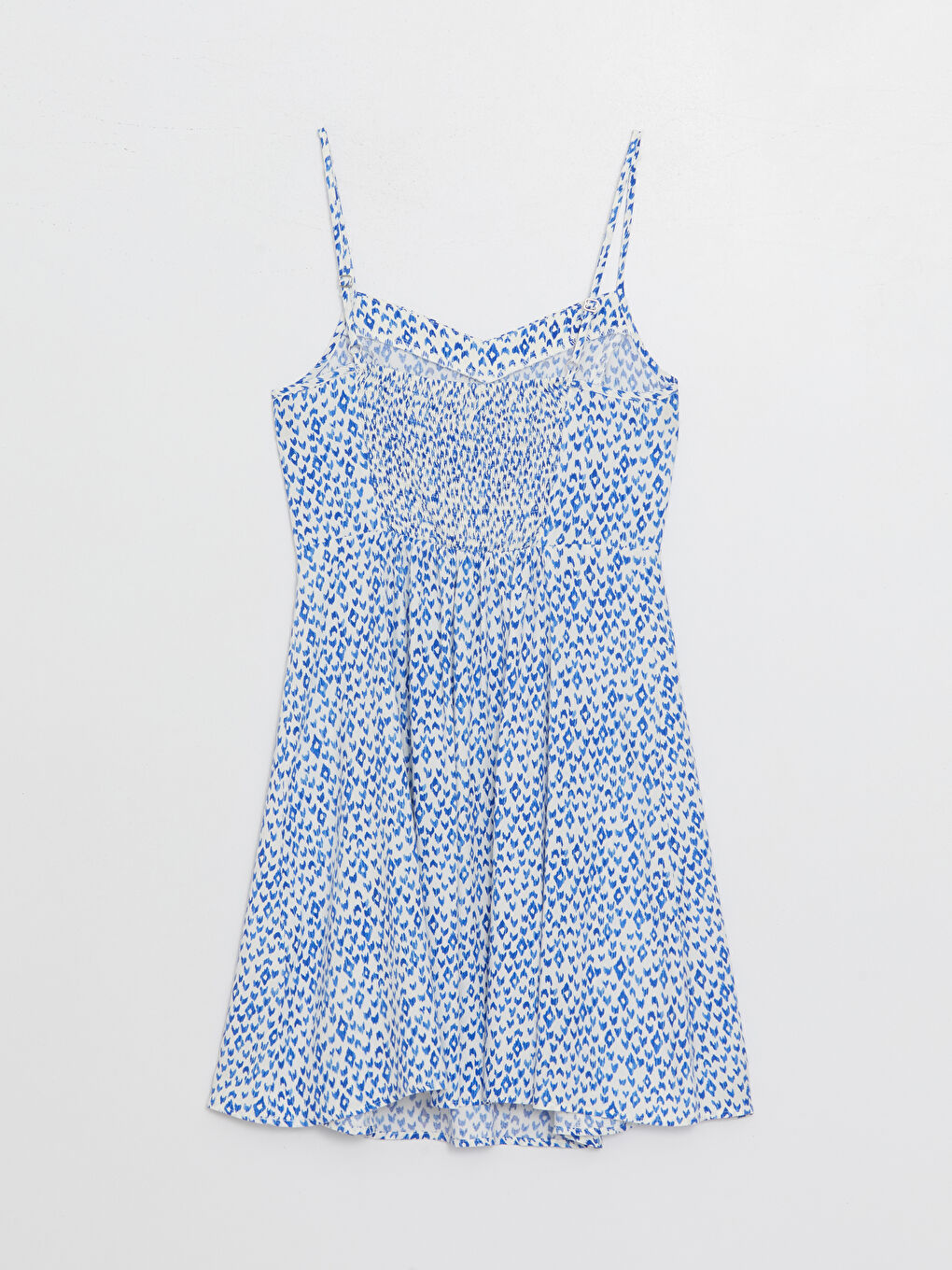 Heart Collar Patterned Strap Women's Dress -S3LC21Z8-LU7