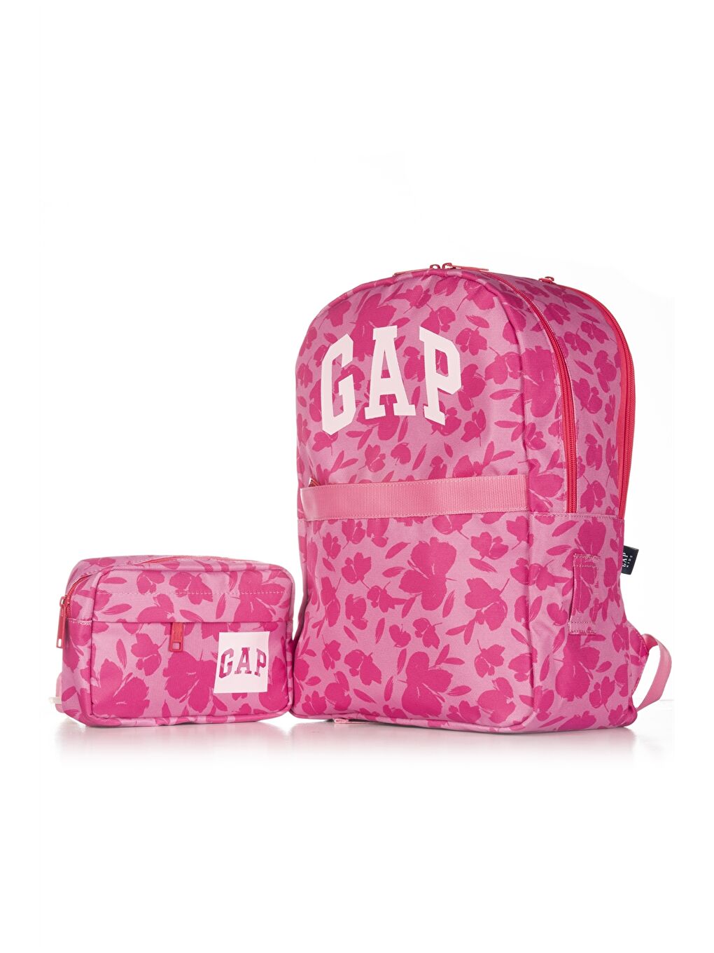 Fuşya Baskılı Kız Çocuk Okul Çantası