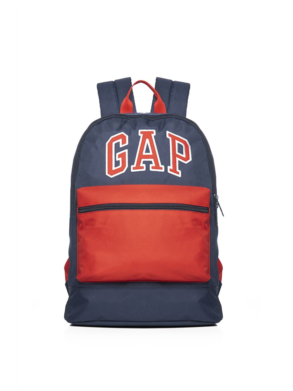 Lacivert Yazı Nakışlı Erkek Çocuk Okul Çantası